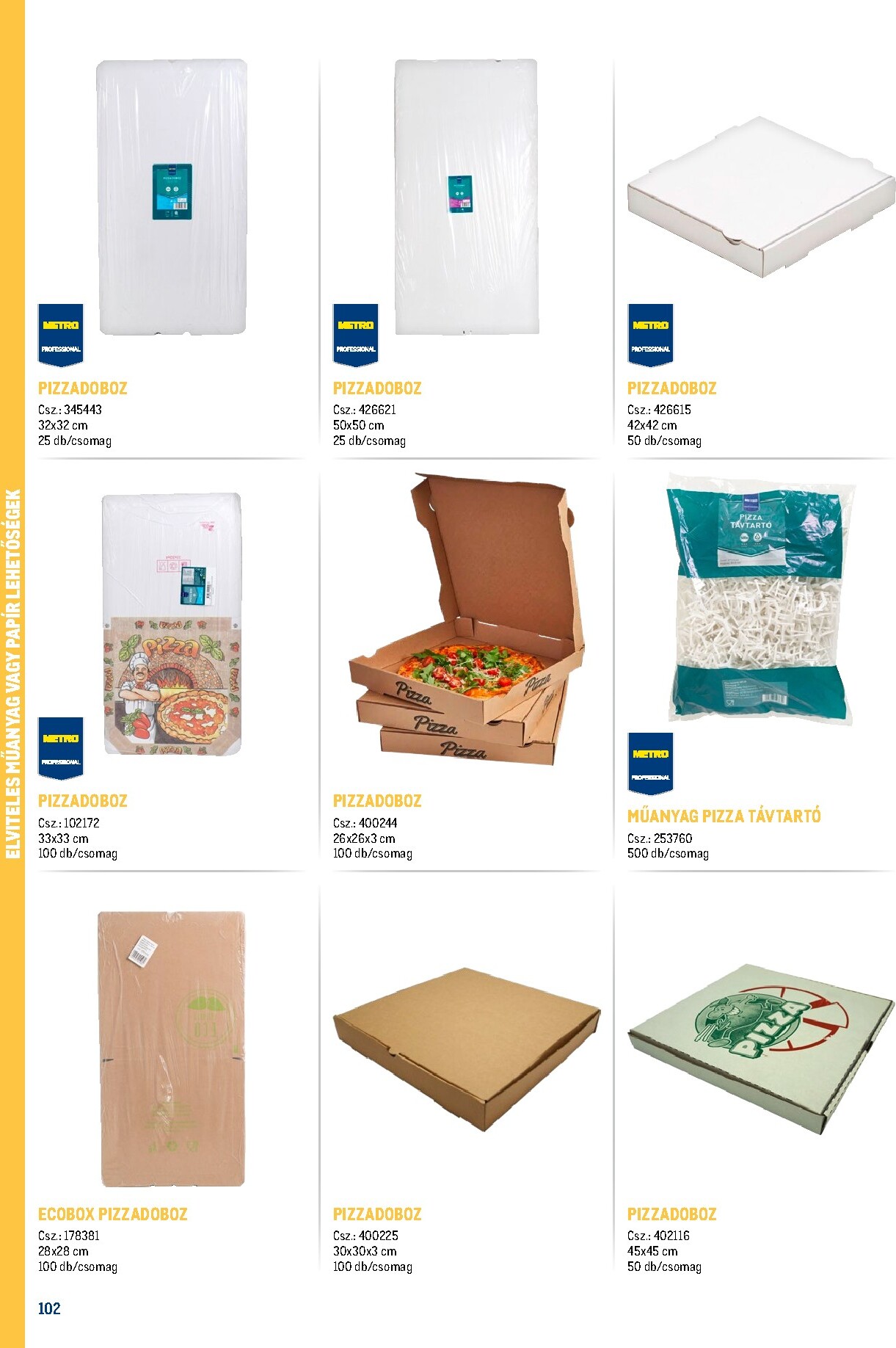 metro - Metro - Gasztro konyha katalógus akciós újság, érvényes 2026.02.18. - 2026.05.31. - page: 102