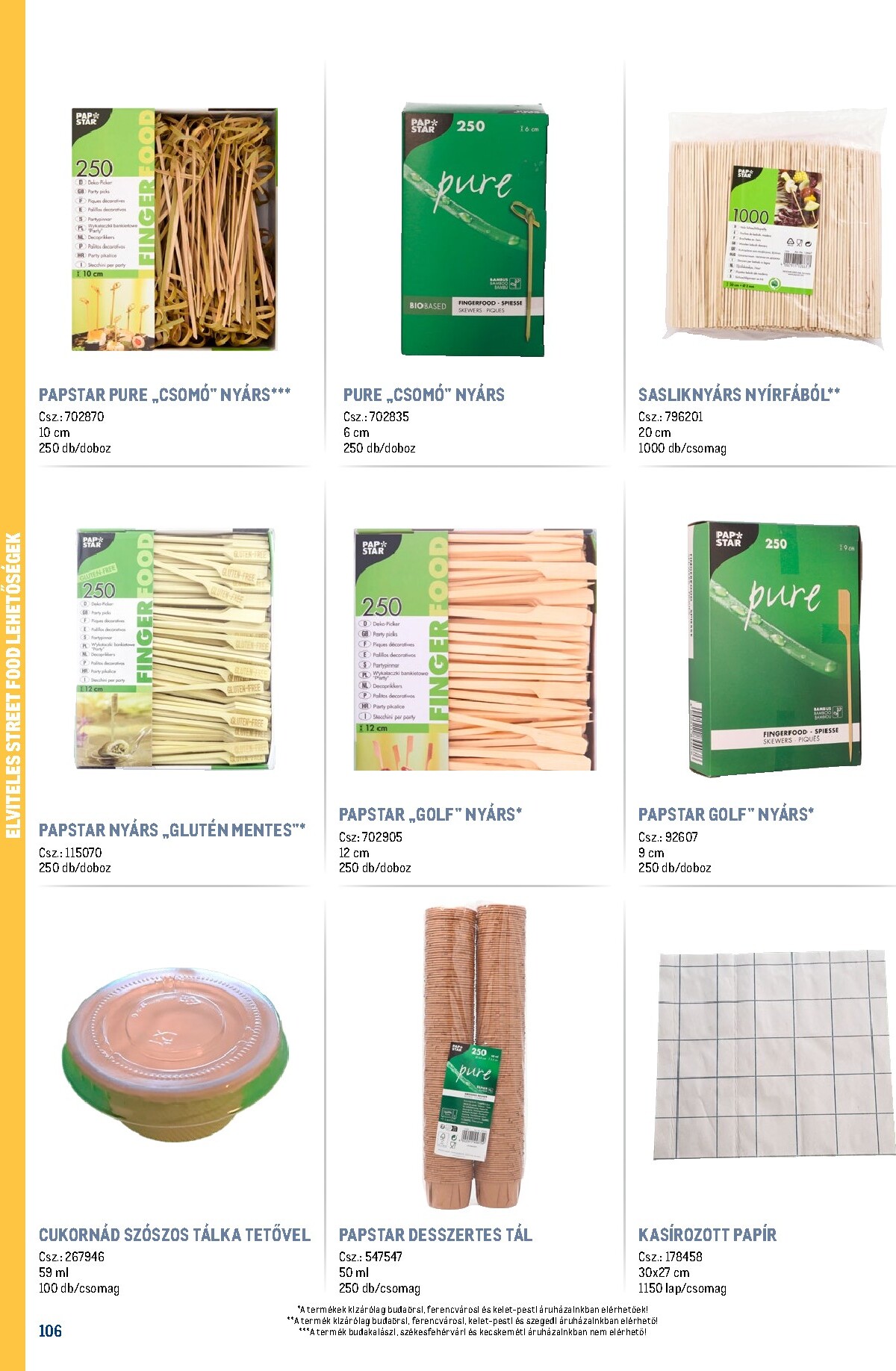 metro - Metro - Gasztro konyha katalógus akciós újság, érvényes 2026.02.18. - 2026.05.31. - page: 106