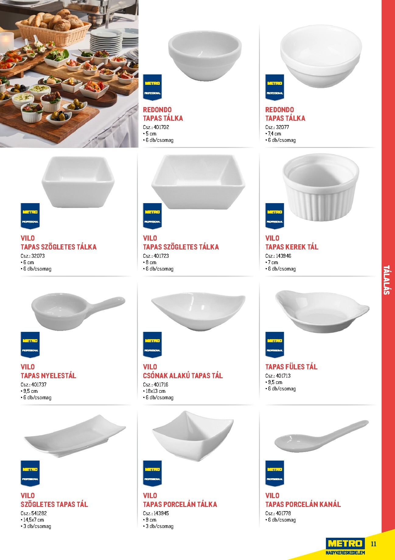 metro - Metro - Gasztro konyha katalógus akciós újság, érvényes 2026.02.18. - 2026.05.31. - page: 11