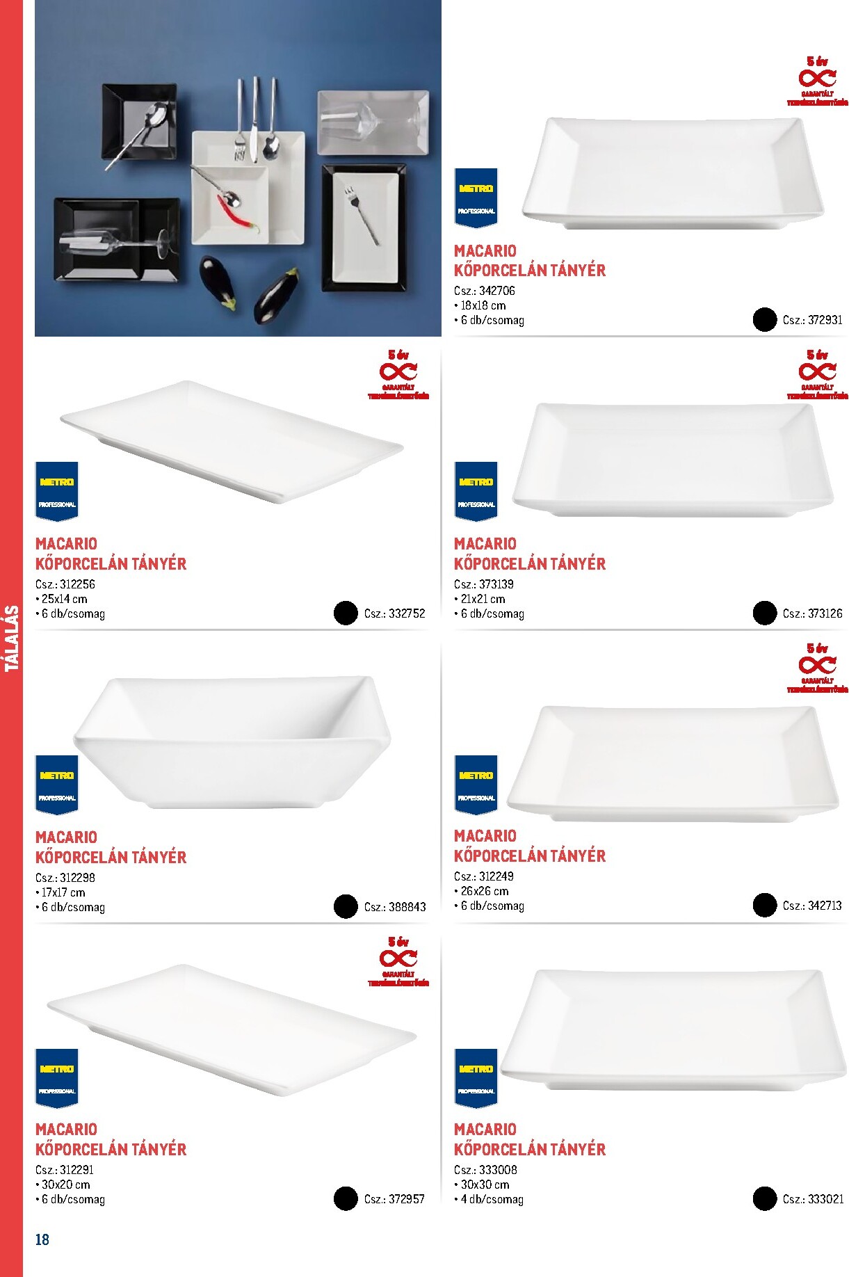 metro - Metro - Gasztro konyha katalógus akciós újság, érvényes 2026.02.18. - 2026.05.31. - page: 18