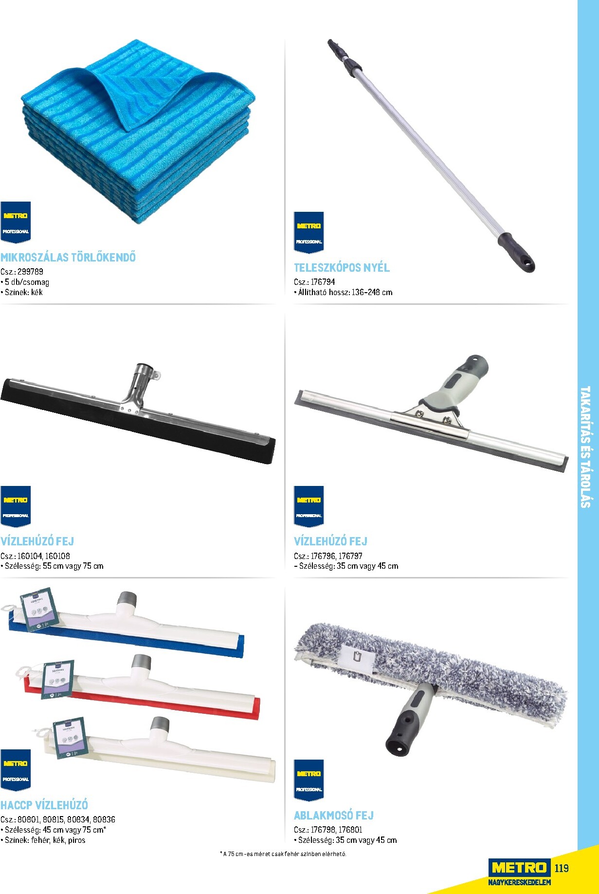 metro - Metro - Gasztro konyha katalógus akciós újság, érvényes 2026.02.18. - 2026.05.31. - page: 119