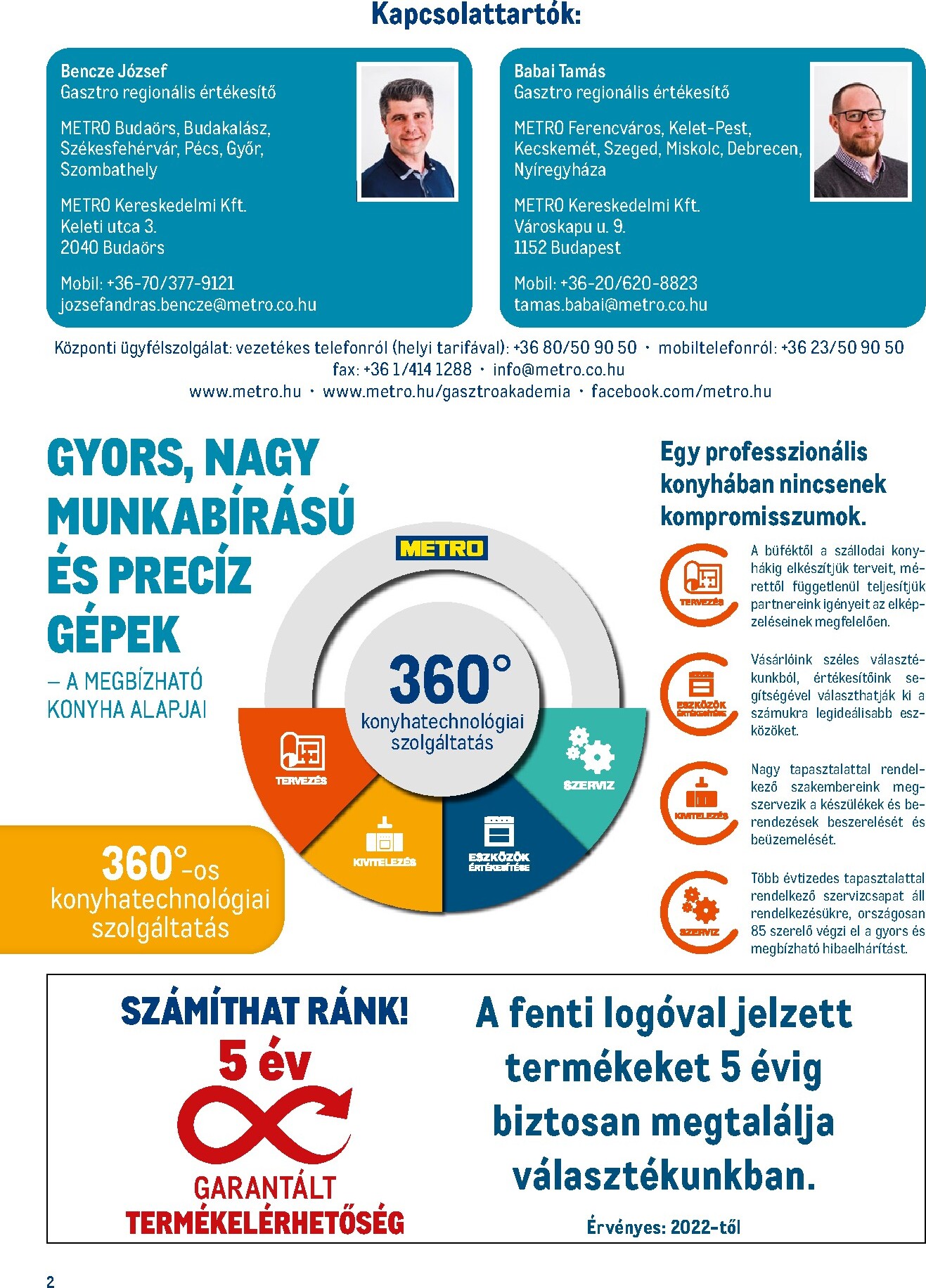 metro - Metro - Gasztro konyha katalógus akciós újság, érvényes 2026.02.18. - 2026.05.31. - page: 2