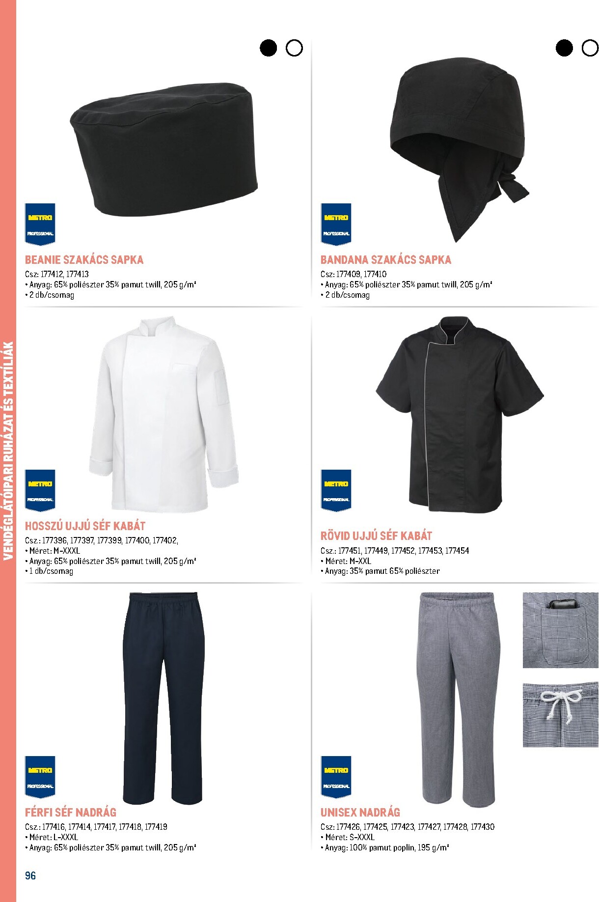 metro - Metro - Gasztro konyha katalógus akciós újság, érvényes 2026.02.18. - 2026.05.31. - page: 96