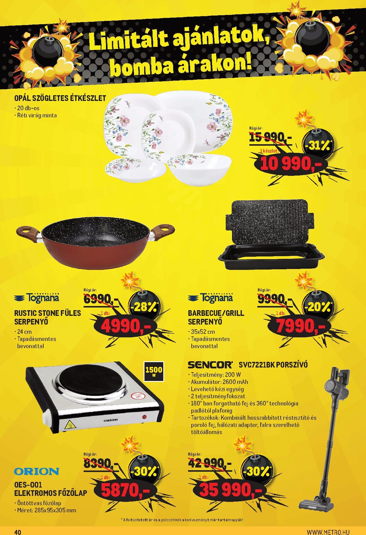 metro - Metro - Élelmiszer és Szezonális Ajánlataink Kiskereskedőknek akciós újság, érvényes 2026.03.01. - 2026.04.04. - page: 40