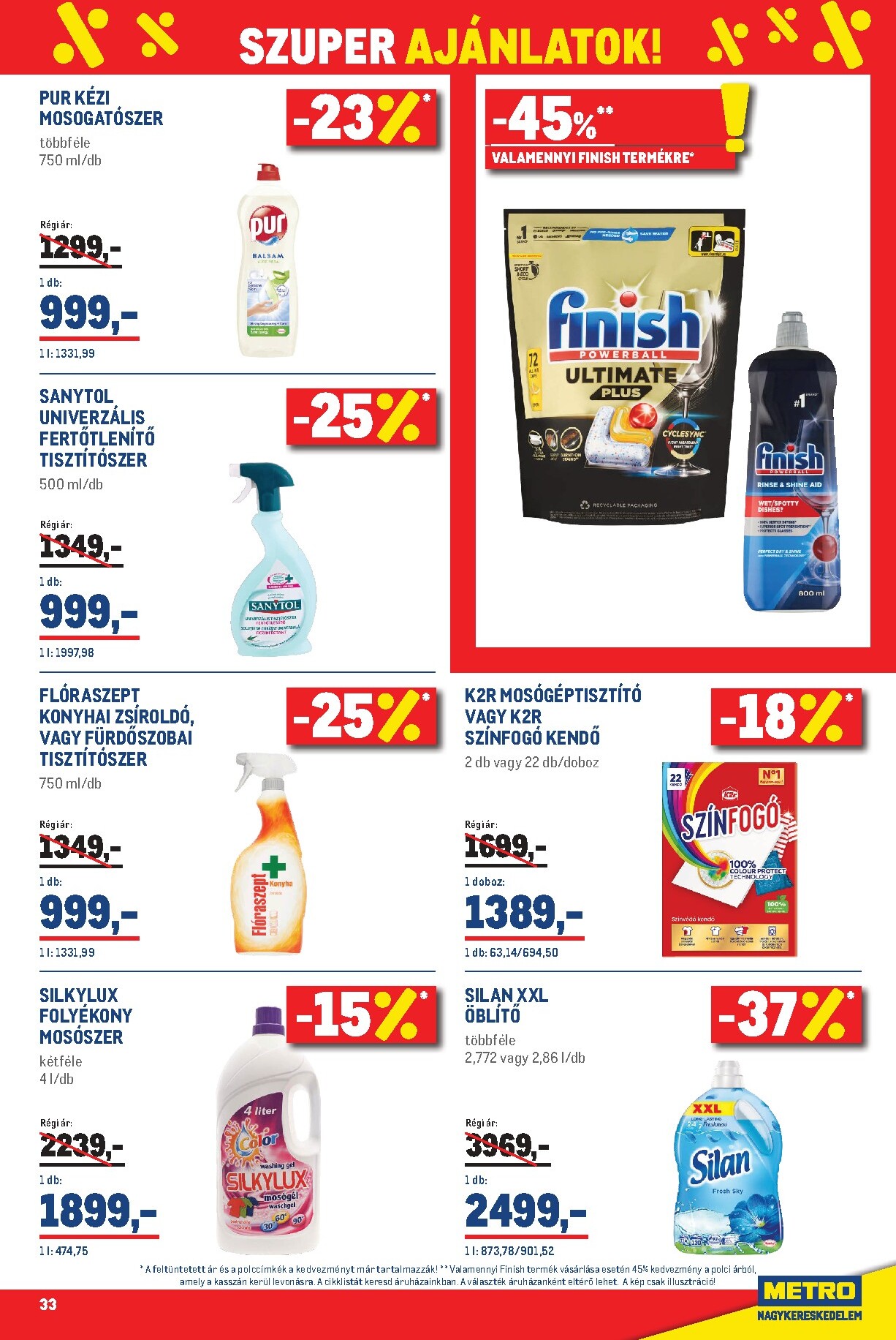 metro - Metro - Élelmiszer és Szezonális Ajánlataink Kiskereskedőknek akciós újság, érvényes 2026.03.01. - 2026.04.04. - page: 33