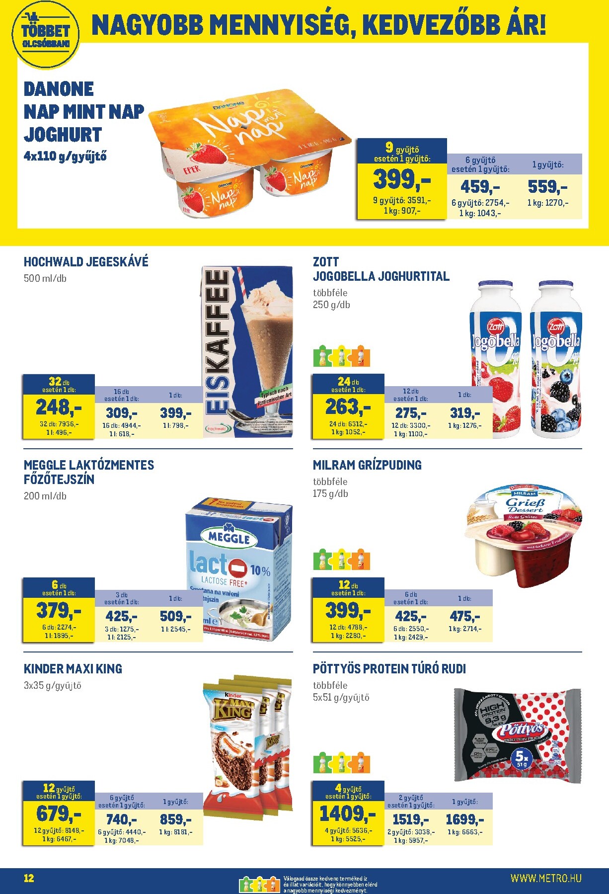 metro - Metro - Élelmiszer és Szezonális Ajánlataink Kiskereskedőknek akciós újság, érvényes 2026.03.01. - 2026.04.04. - page: 12