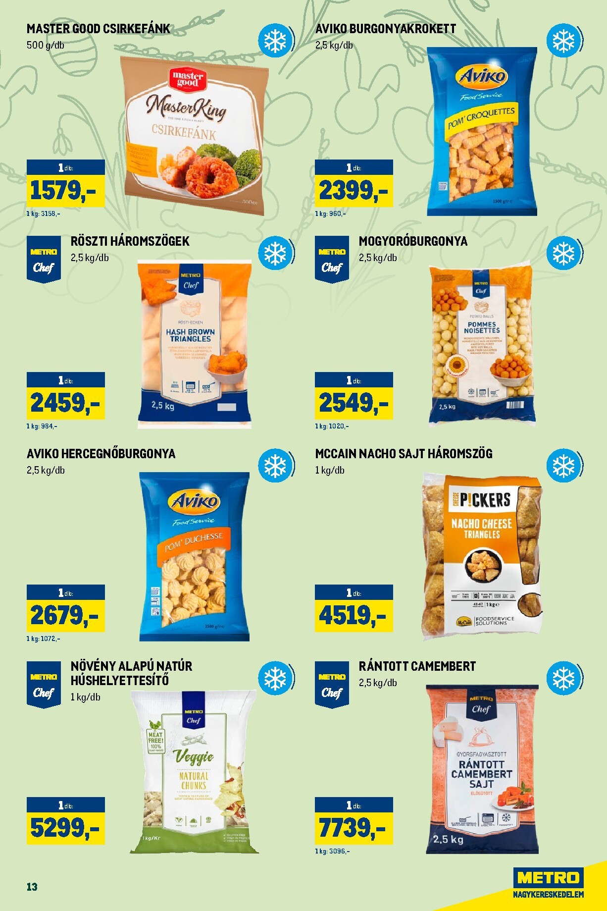metro - Metro - Húsvét Nagyban akciós újság, érvényes 2026.03.01. - 2026.04.04. - page: 13