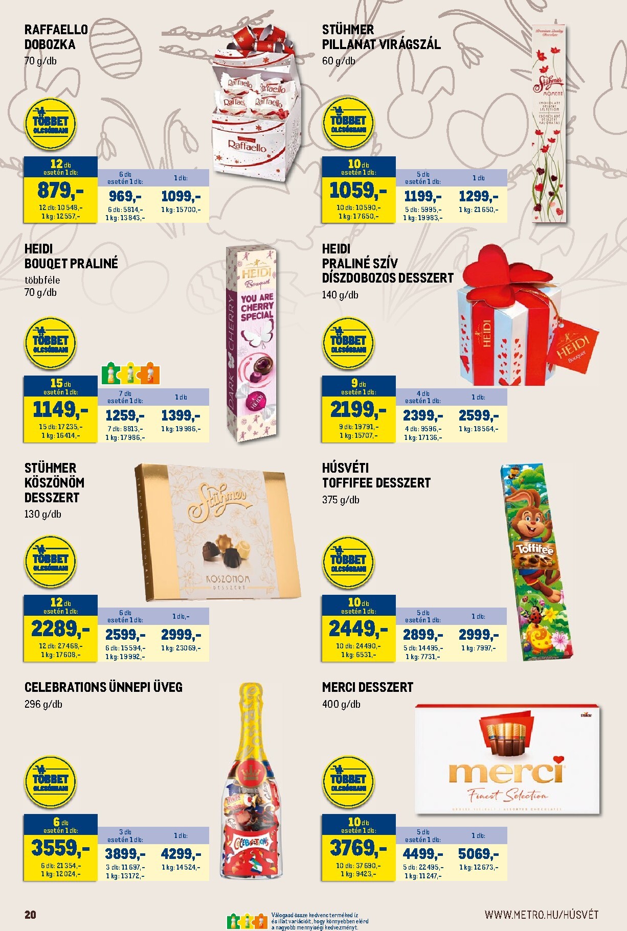 metro - Metro - Húsvét Nagyban akciós újság, érvényes 2026.03.01. - 2026.04.04. - page: 20
