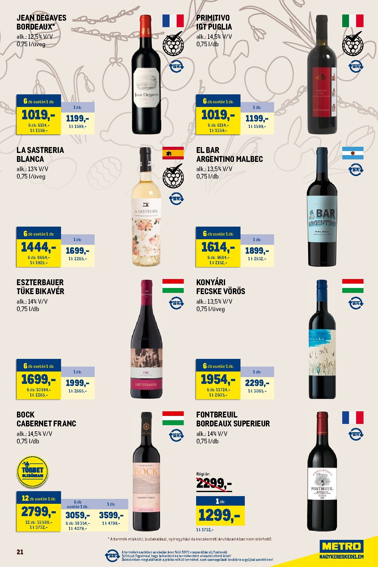 metro - Metro - Húsvét Nagyban akciós újság, érvényes 2026.03.01. - 2026.04.04. - page: 21