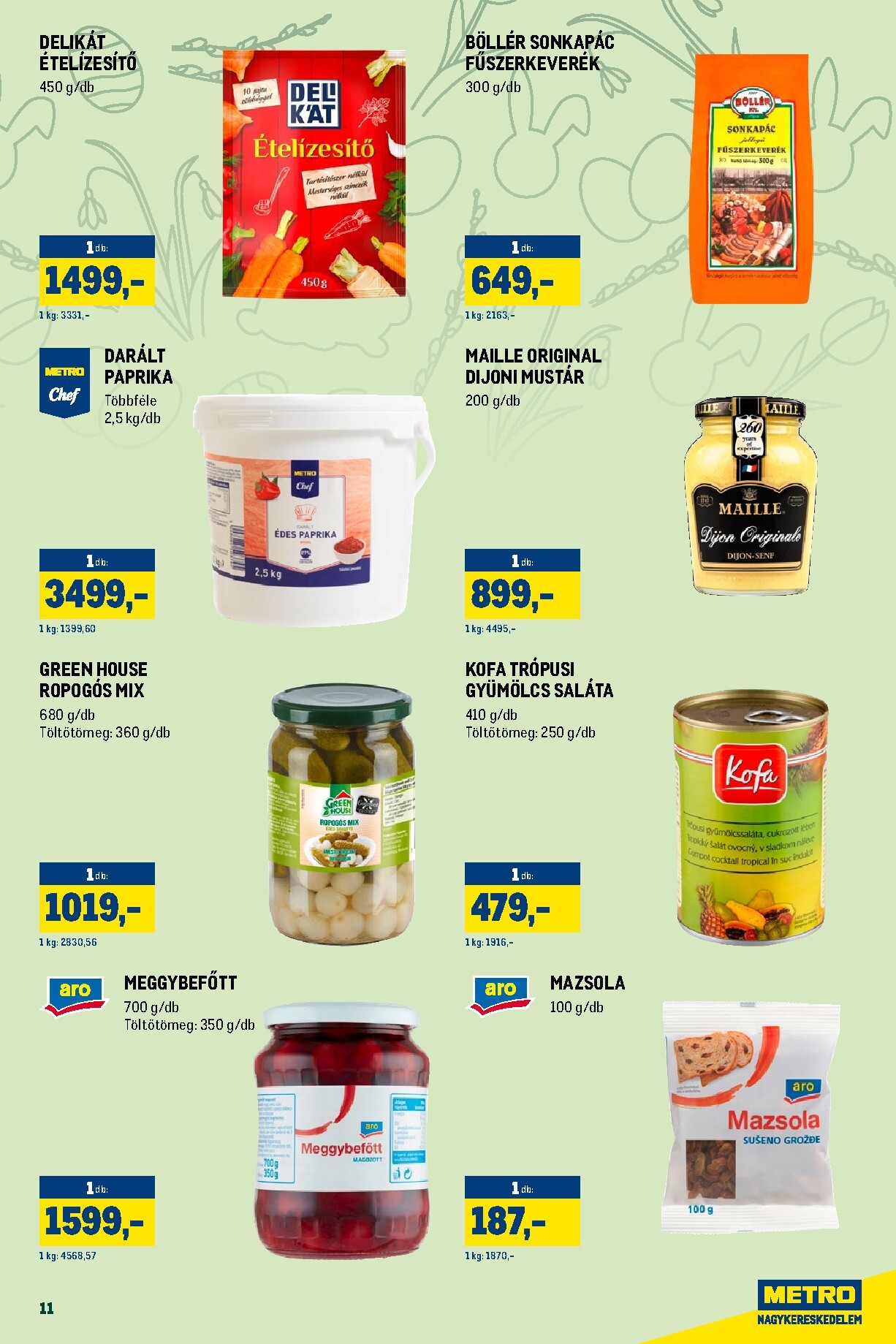 metro - Metro - Húsvét Nagyban akciós újság, érvényes 2026.03.01. - 2026.04.04. - page: 11