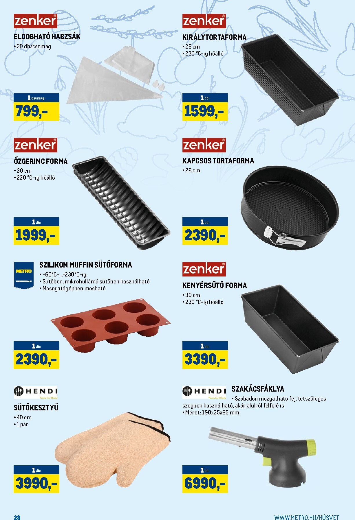 metro - Metro - Húsvét Nagyban akciós újság, érvényes 2026.03.01. - 2026.04.04. - page: 28