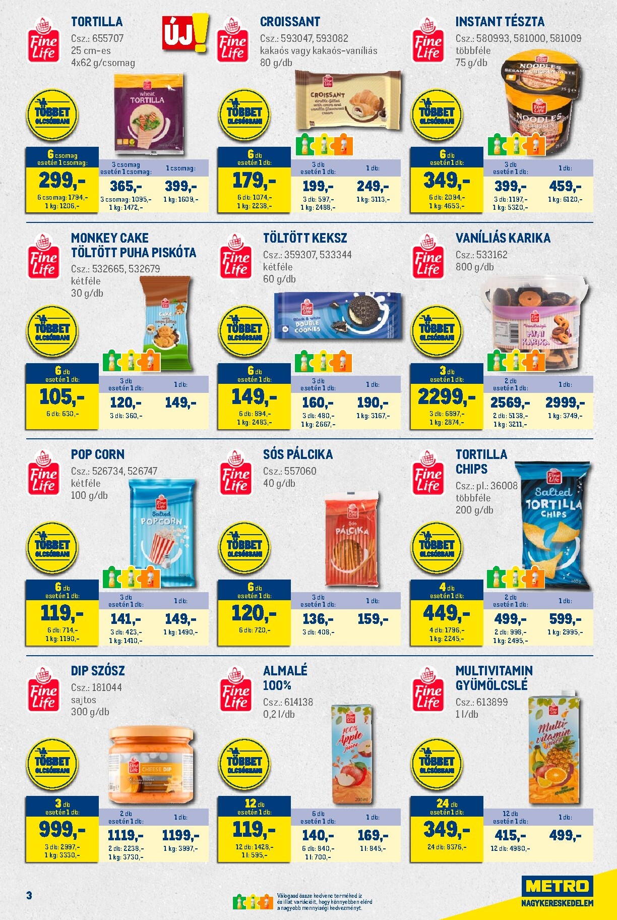 metro - Metro - Nagy Ajánlatok Kiskereskedőknek akciós újság, érvényes 2026.03.01. - 2026.03.31. - page: 3