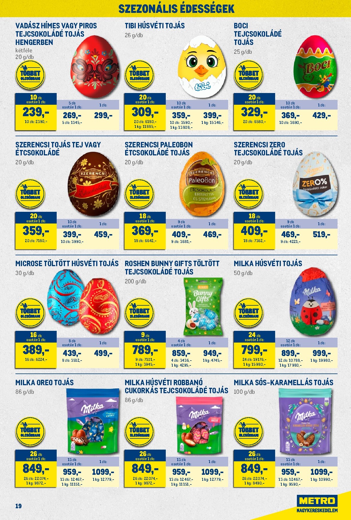 metro - Metro - Nagy Ajánlatok Kiskereskedőknek akciós újság, érvényes 2026.03.01. - 2026.03.31. - page: 19