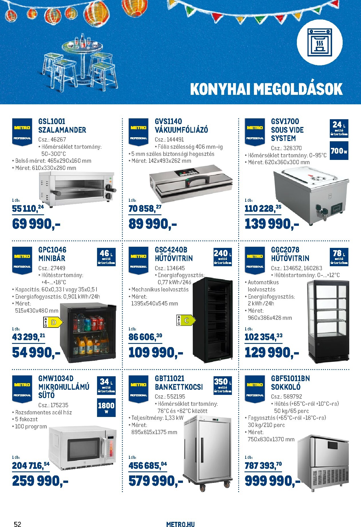 metro - Metro - Sirha magazin akciós újság, érvényes 2026.03.01. - 2026.03.31. - page: 52