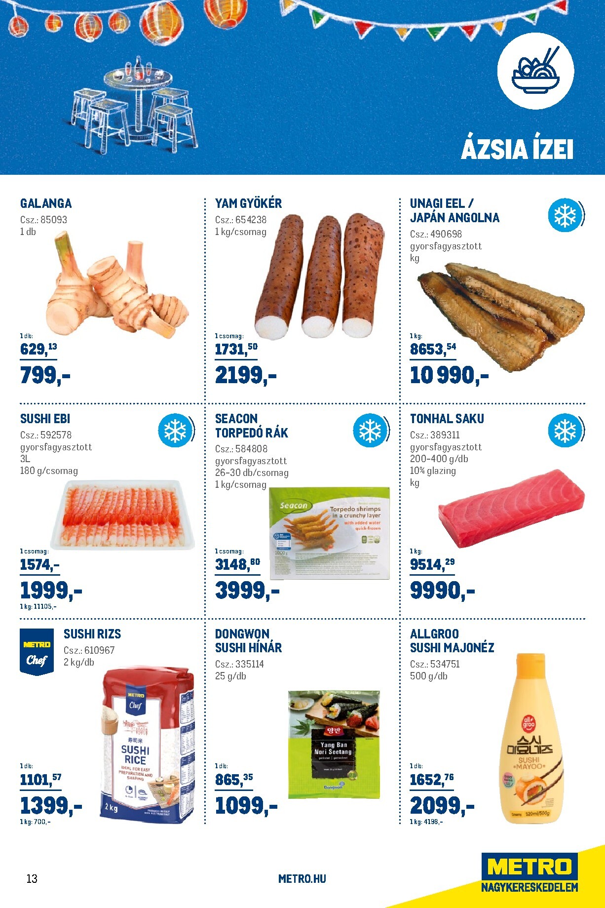 metro - Metro - Sirha magazin akciós újság, érvényes 2026.03.01. - 2026.03.31. - page: 13