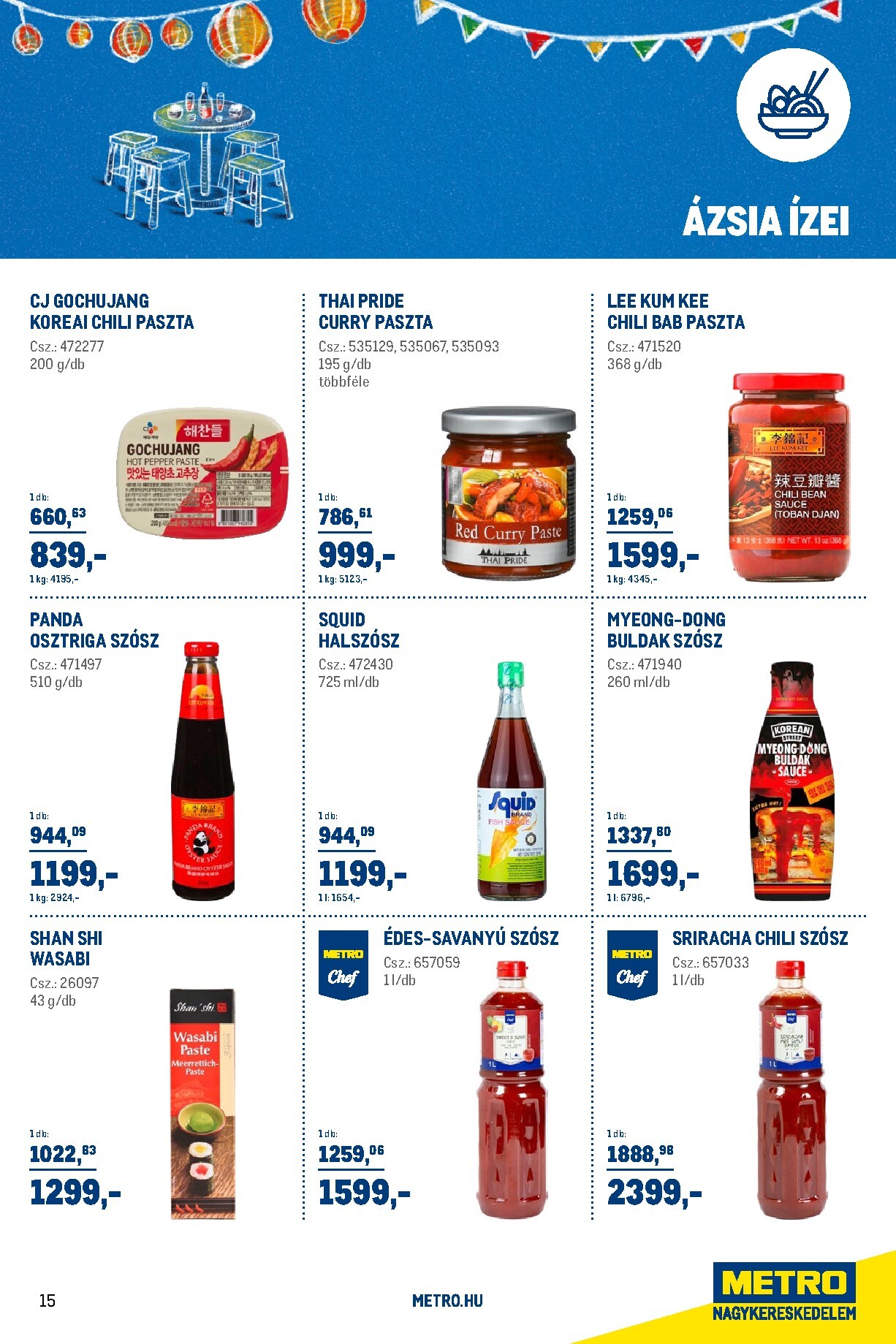 metro - Metro - Sirha magazin akciós újság, érvényes 2026.03.01. - 2026.03.31. - page: 15