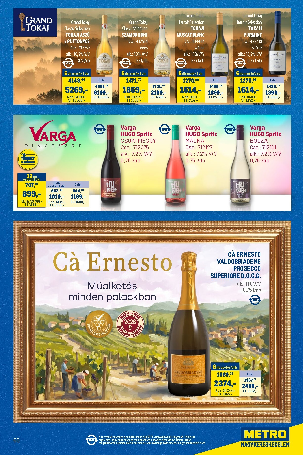 metro - Metro - Sirha magazin akciós újság, érvényes 2026.03.01. - 2026.03.31. - page: 65