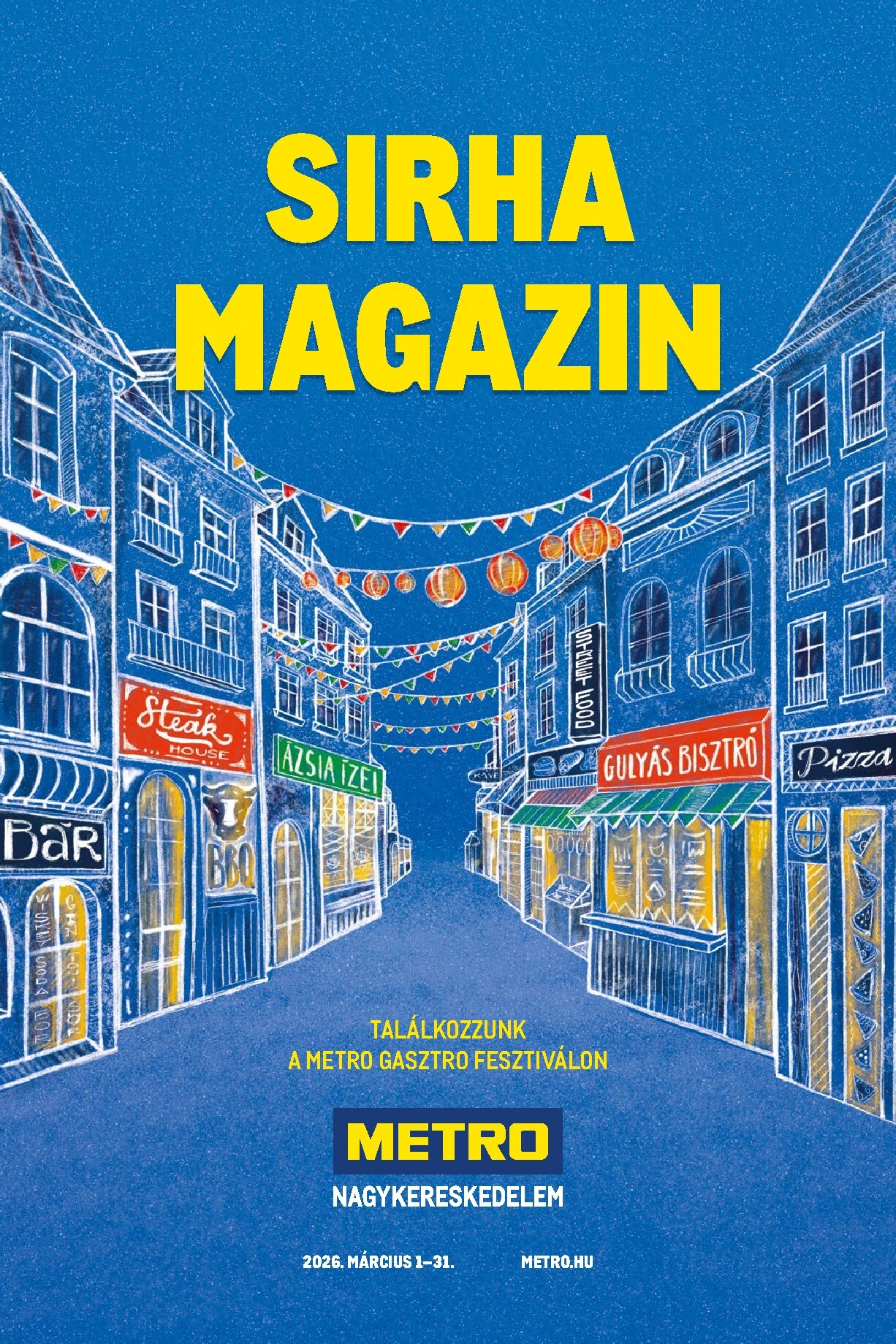 metro - Metro - Sirha magazin akciós újság, érvényes 2026.03.01. - 2026.03.31.