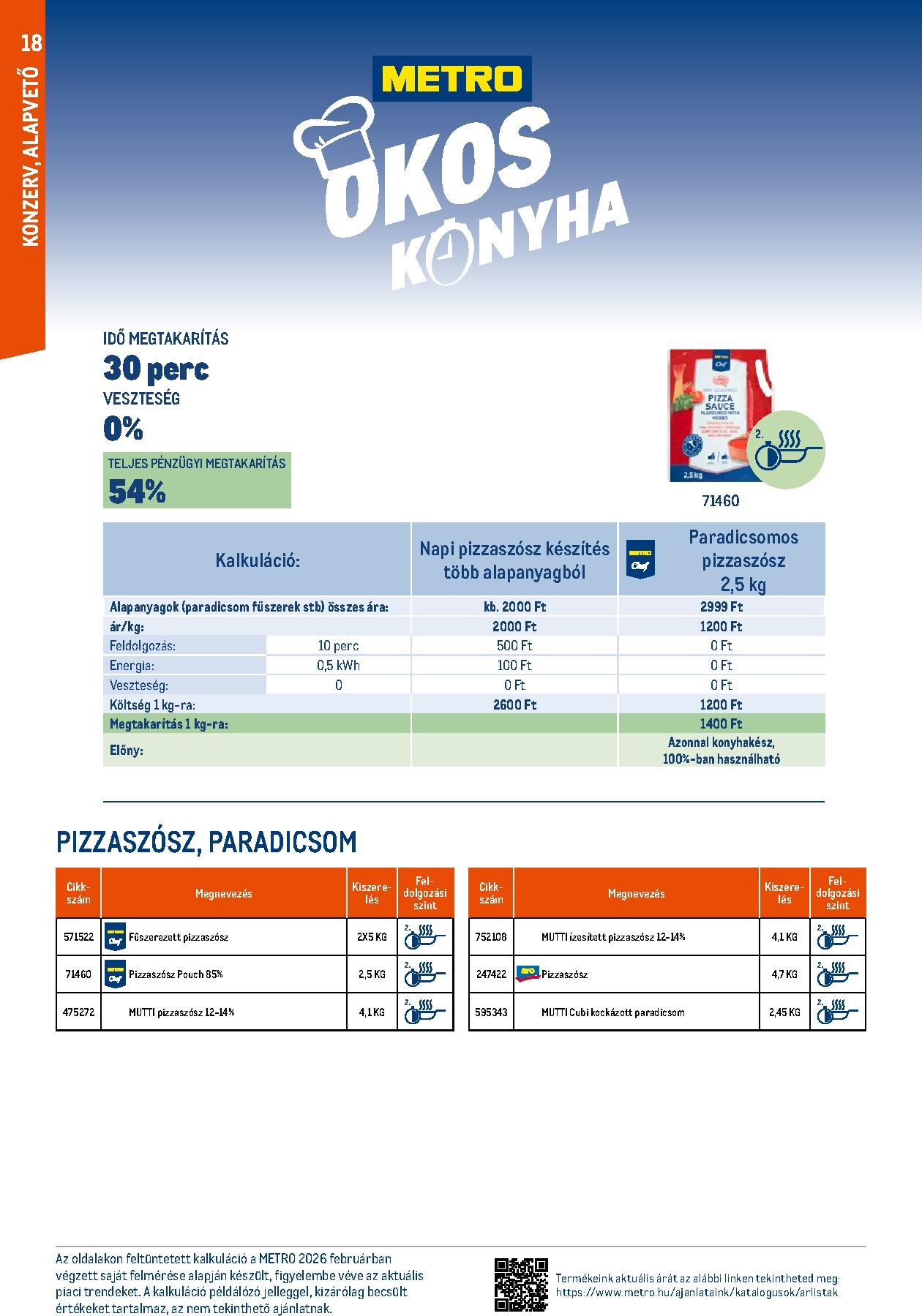 metro - Metro - Okos konyha katalógus akciós újság, érvényes 2026.03.01. - 2026.03.31. - page: 18