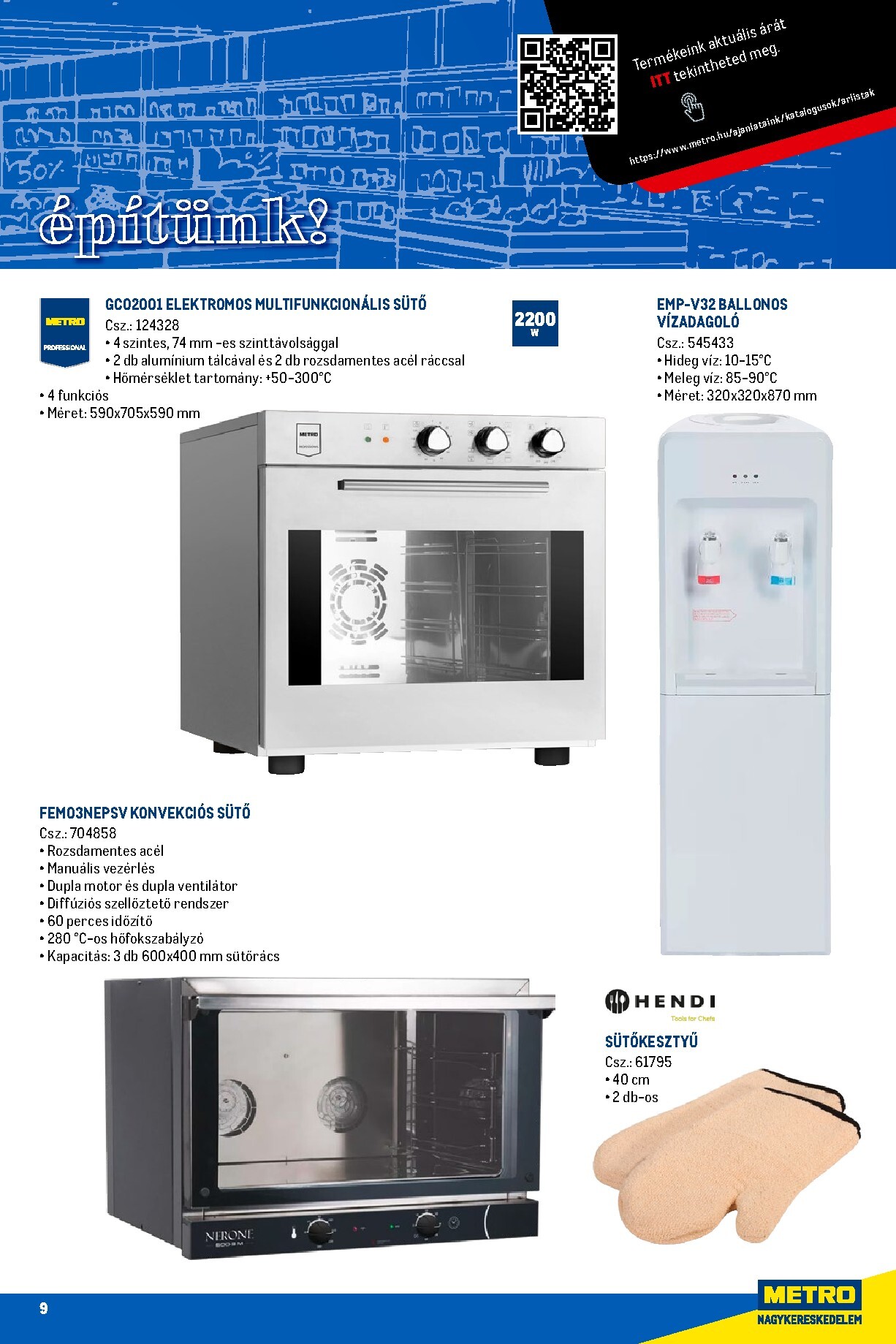 metro - Metro - Üzletet építünk! akciós újság, érvényes 2026.03.01. - 2026.03.31. - page: 9