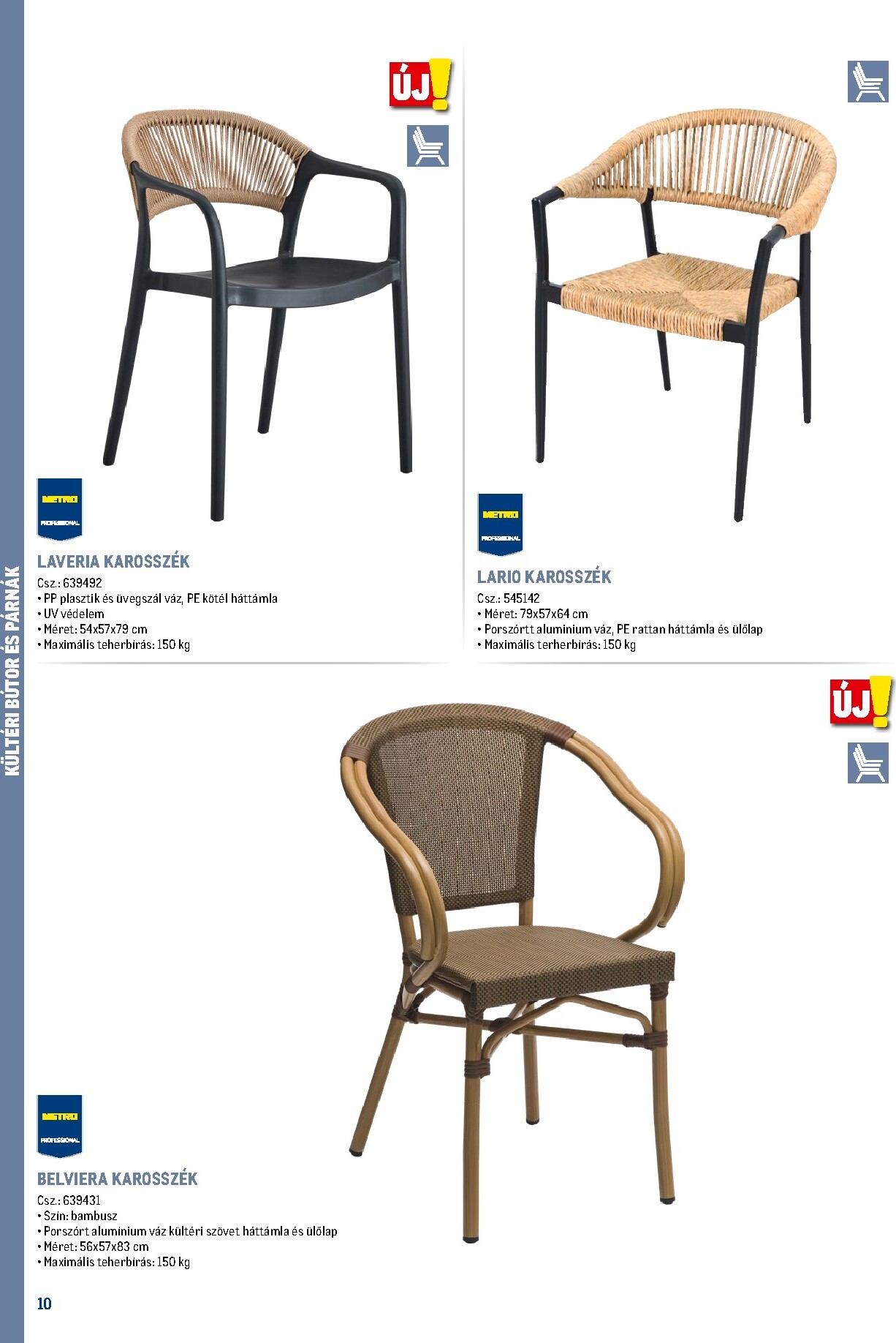 metro - Metro - Szezonális bútorok és kiegészítők akciós újság, érvényes 2026.02.16. - 2026.12.31. - page: 10