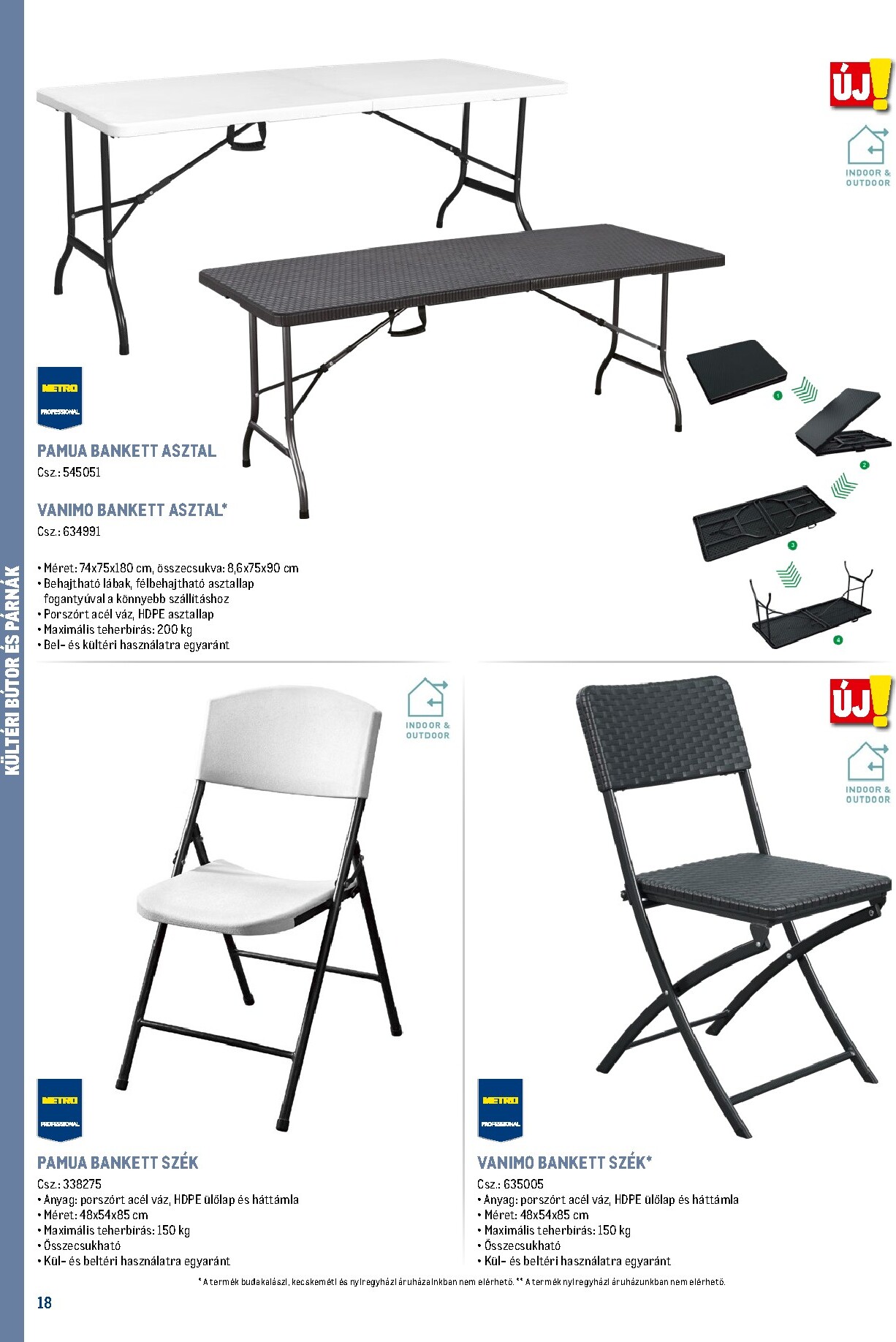 metro - Metro - Szezonális bútorok és kiegészítők akciós újság, érvényes 2026.02.16. - 2026.12.31. - page: 18