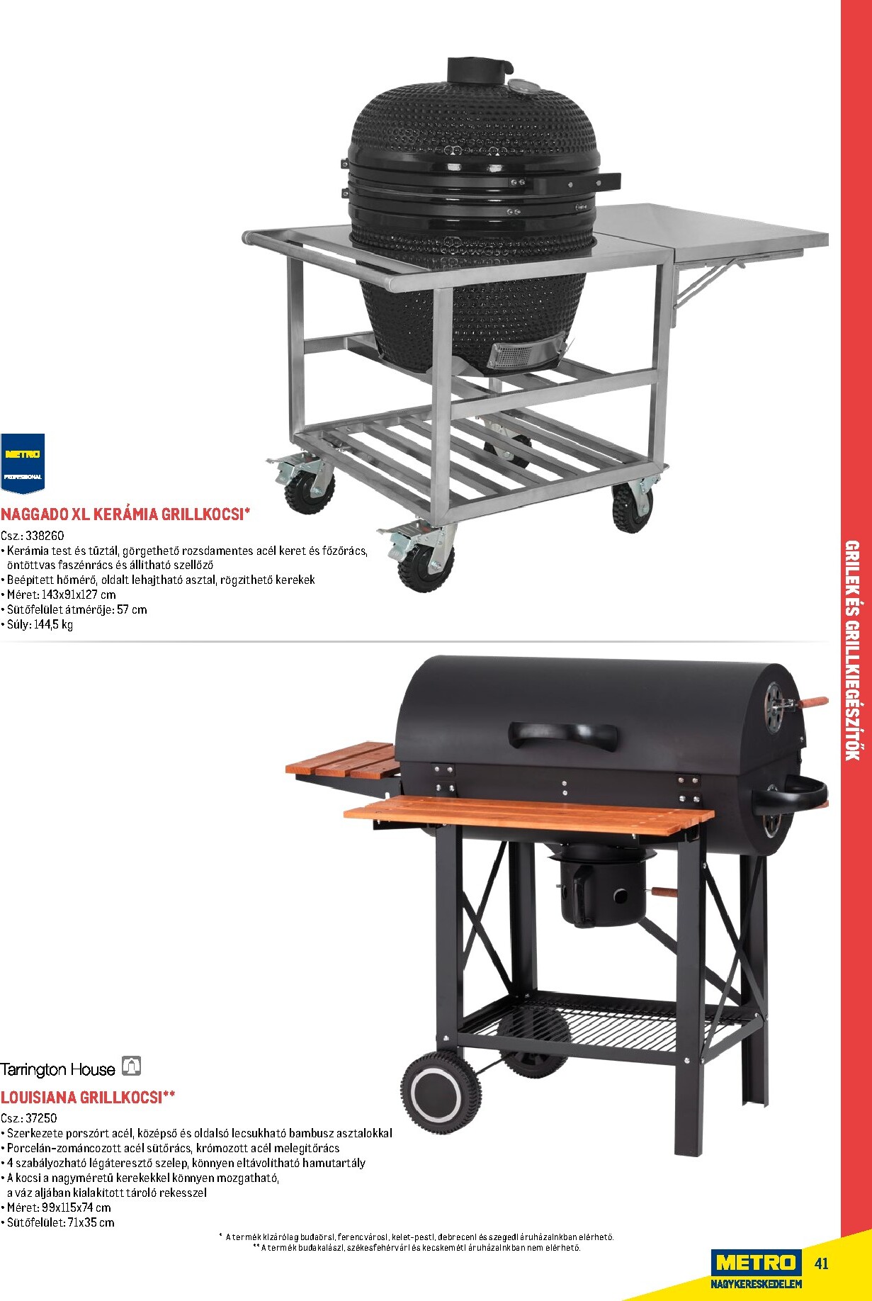 metro - Metro - Szezonális bútorok és kiegészítők akciós újság, érvényes 2026.02.16. - 2026.12.31. - page: 41