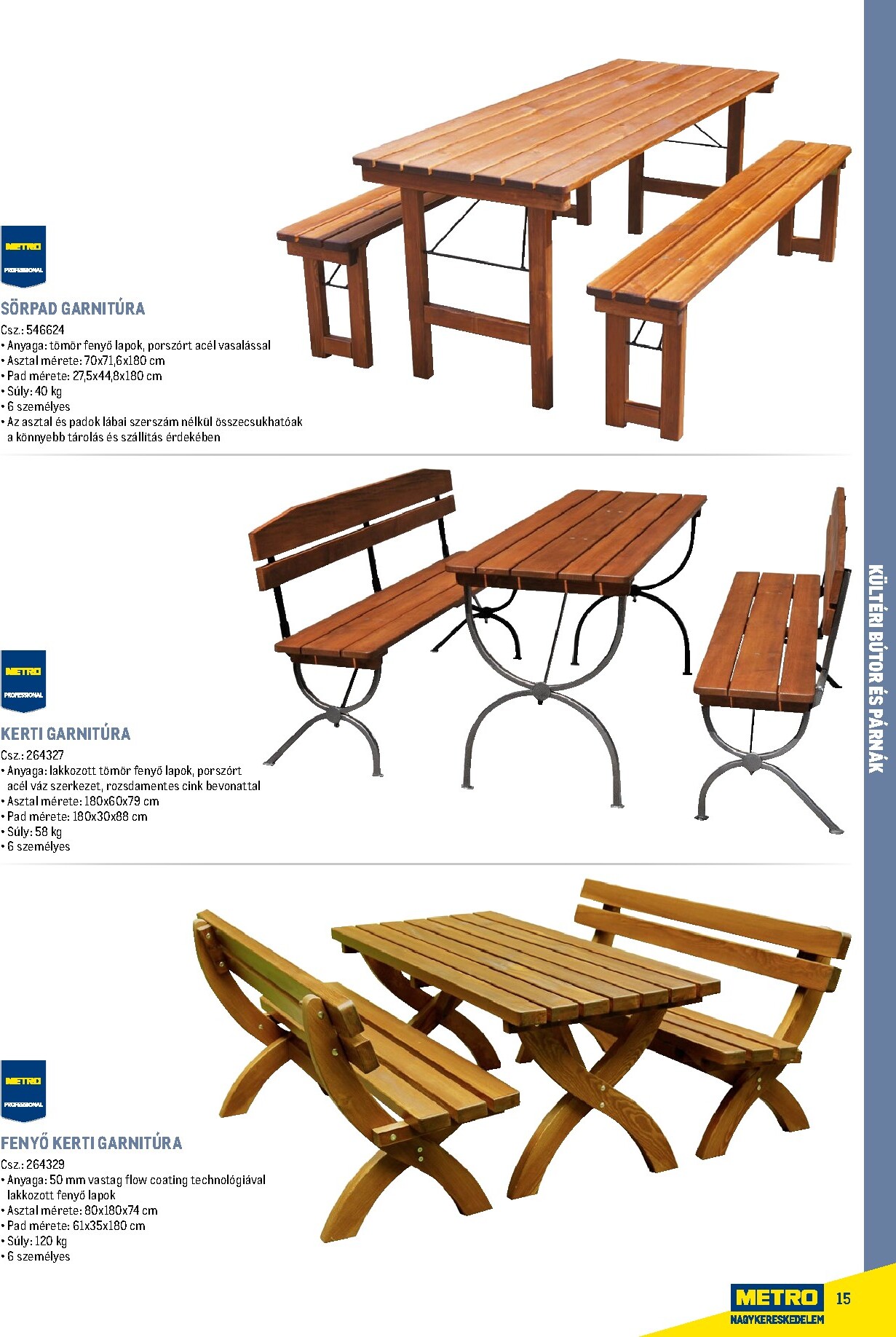 metro - Metro - Szezonális bútorok és kiegészítők akciós újság, érvényes 2026.02.16. - 2026.12.31. - page: 15