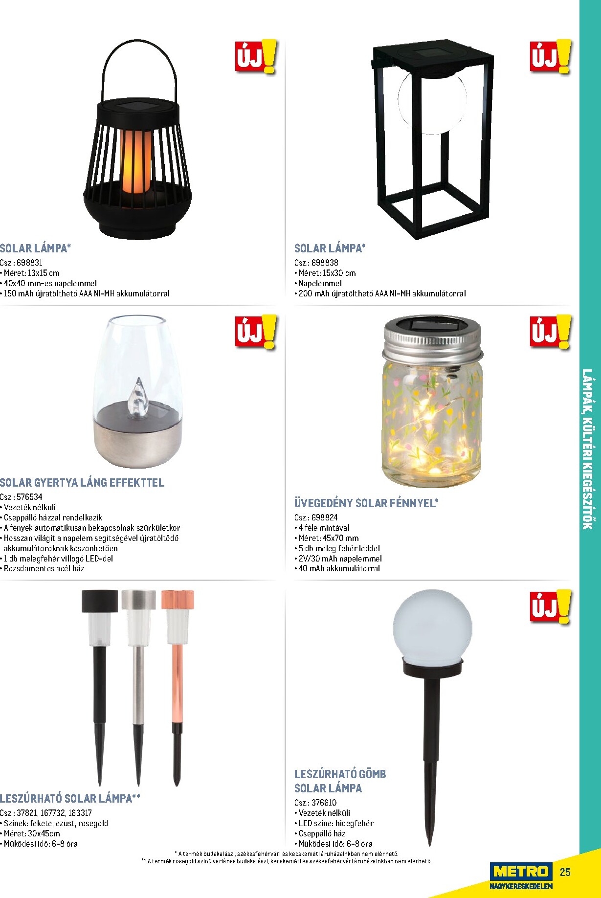 metro - Metro - Szezonális bútorok és kiegészítők akciós újság, érvényes 2026.02.16. - 2026.12.31. - page: 25
