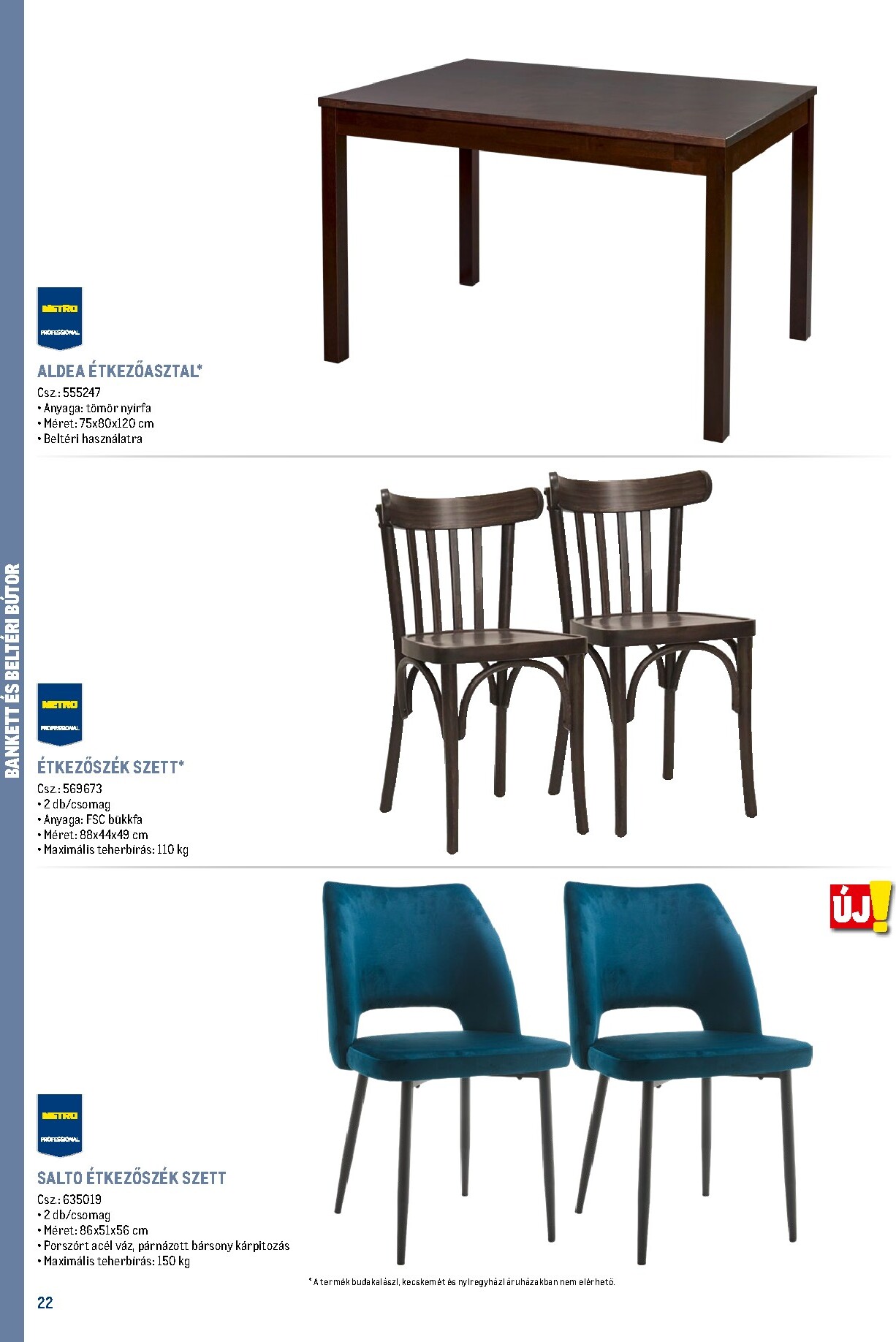metro - Metro - Szezonális bútorok és kiegészítők akciós újság, érvényes 2026.02.16. - 2026.12.31. - page: 22