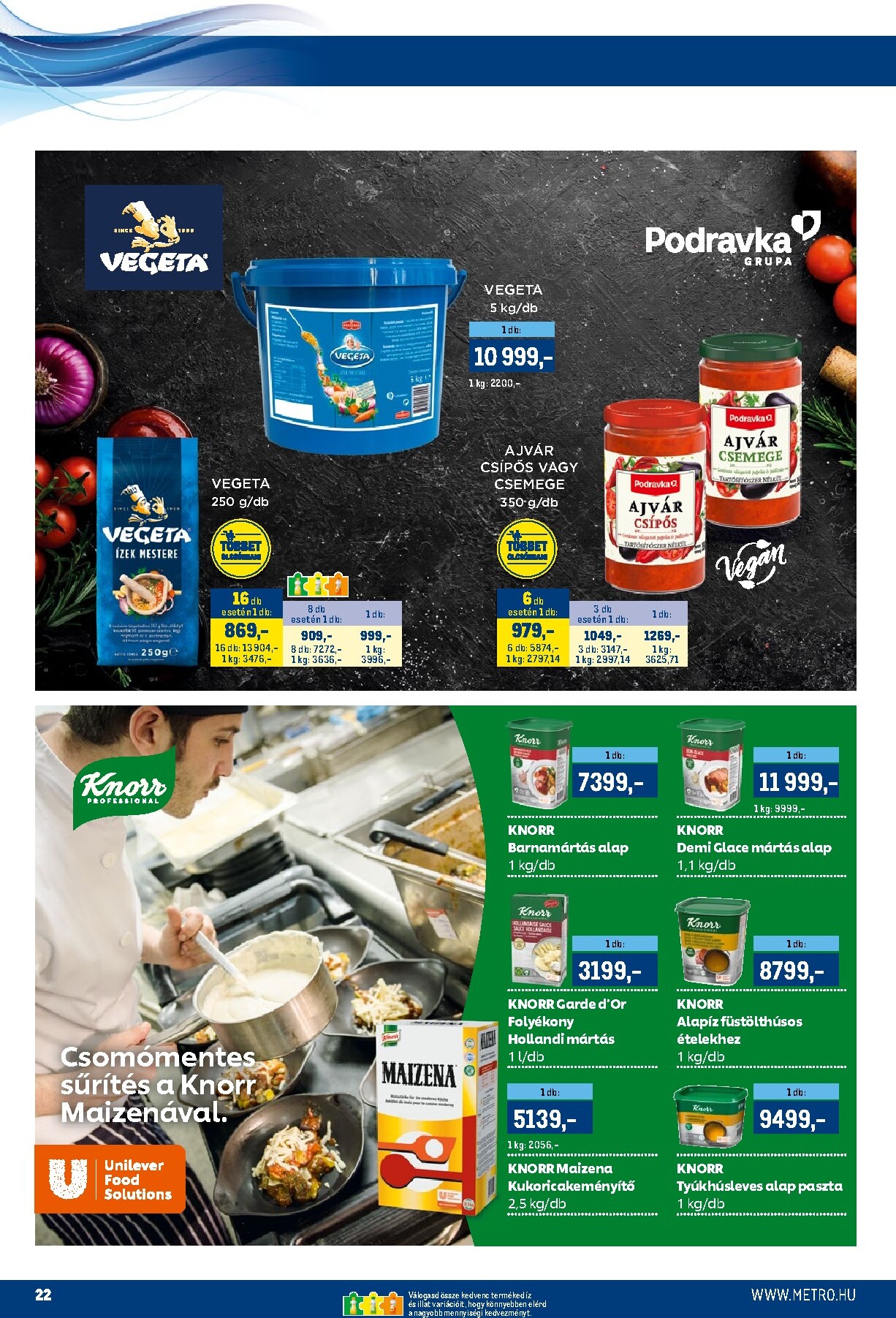 metro - Metro akciós újság, érvényes 2026.03.16. - 2026.04.04. - page: 22