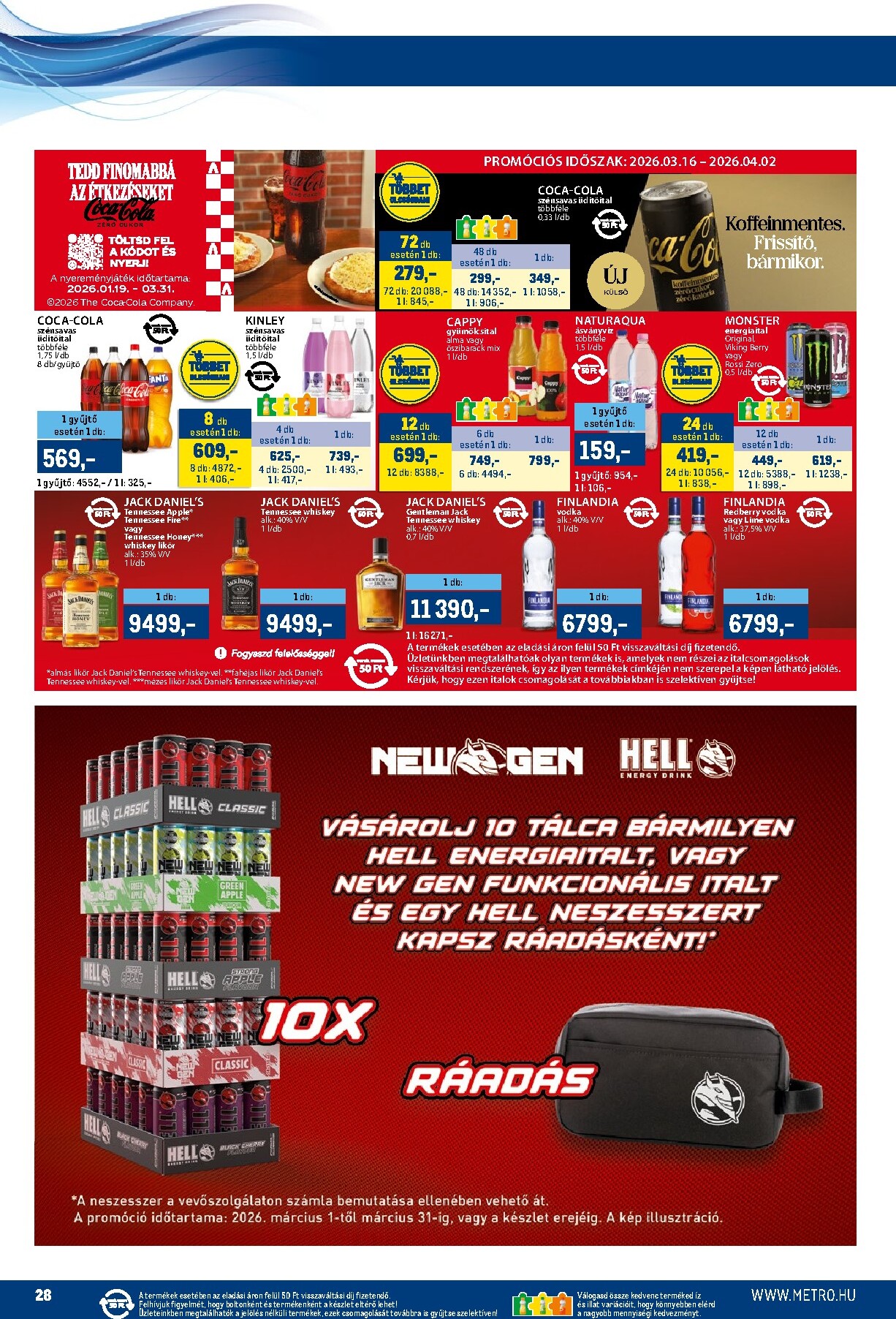 metro - Metro akciós újság, érvényes 2026.03.16. - 2026.04.04. - page: 28