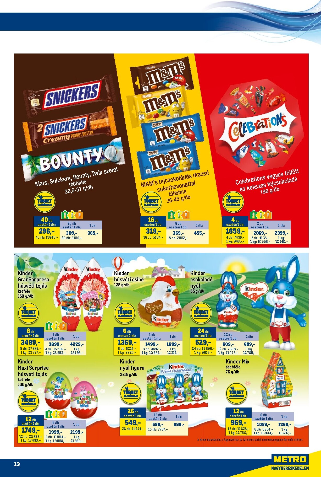 metro - Metro akciós újság, érvényes 2026.03.16. - 2026.04.04. - page: 13