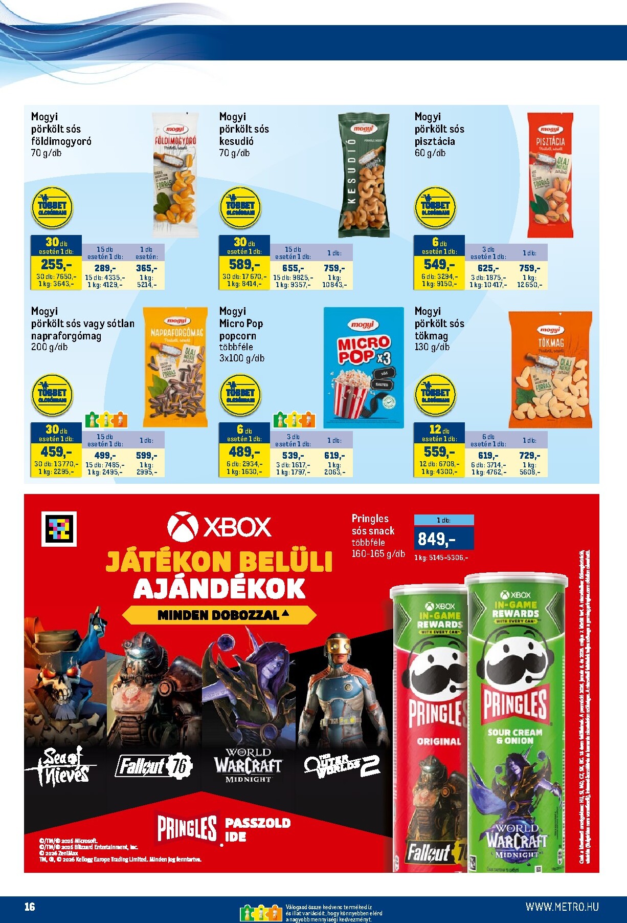 metro - Metro akciós újság, érvényes 2026.03.16. - 2026.04.04. - page: 16