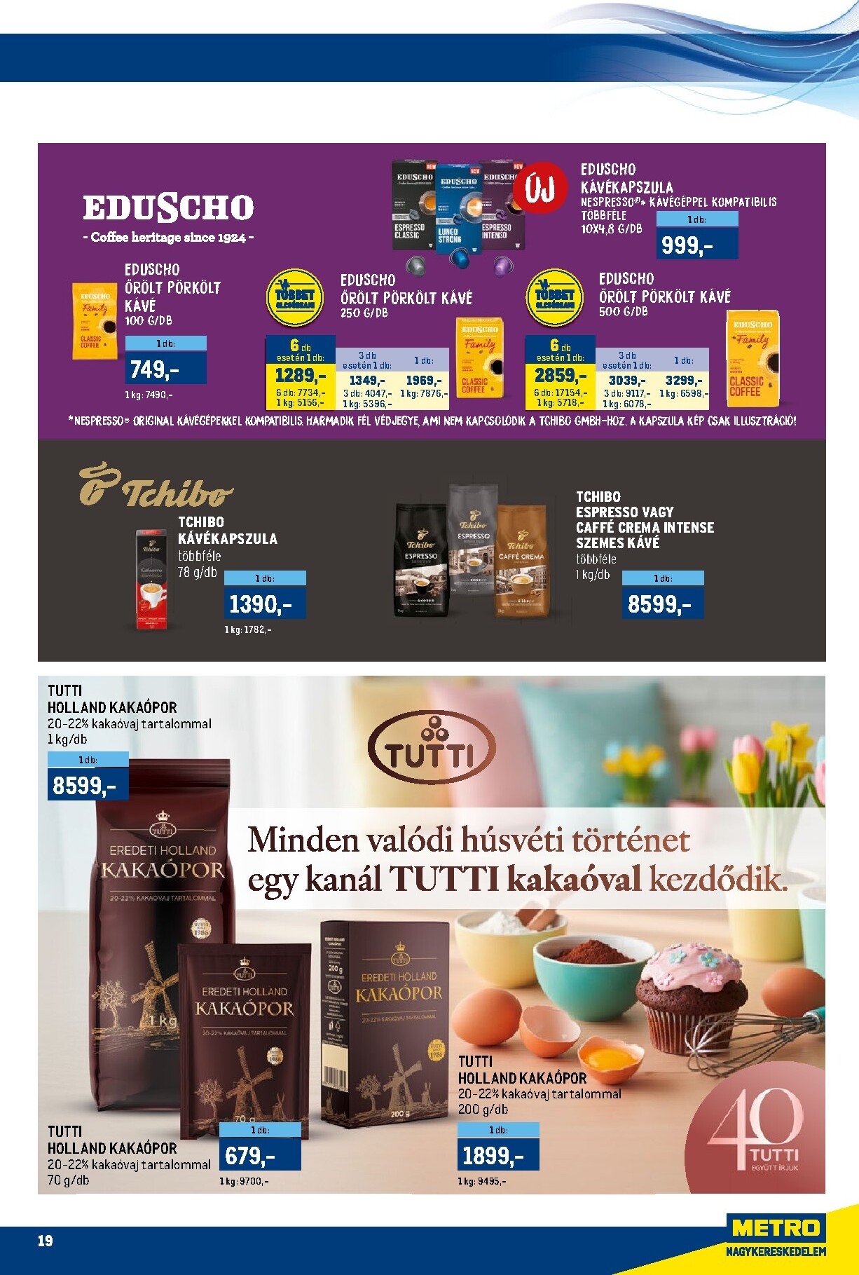 metro - Metro akciós újság, érvényes 2026.03.16. - 2026.04.04. - page: 19