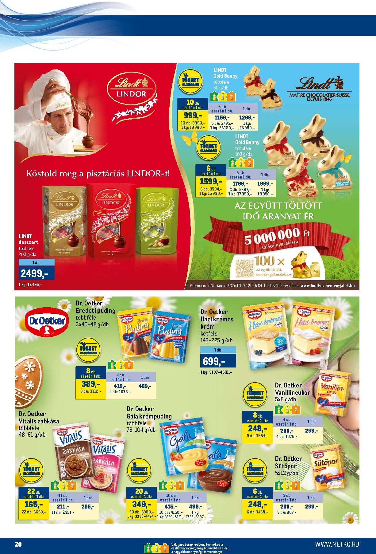 metro - Metro akciós újság, érvényes 2026.03.16. - 2026.04.04. - page: 20