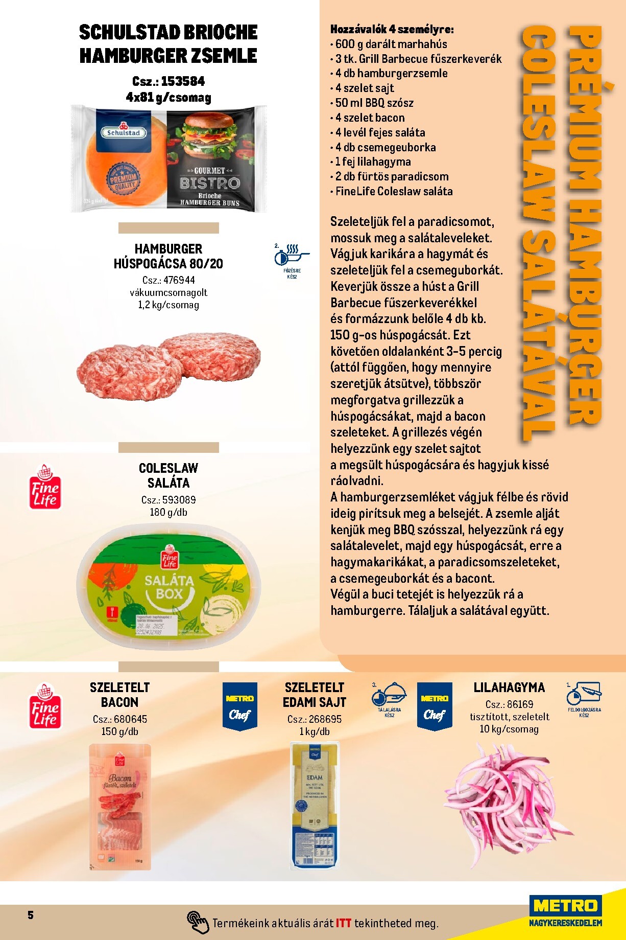 metro - Metro - Street food megoldások akciós újság, érvényes 2026.04.01. - 2026.09.30. - page: 5