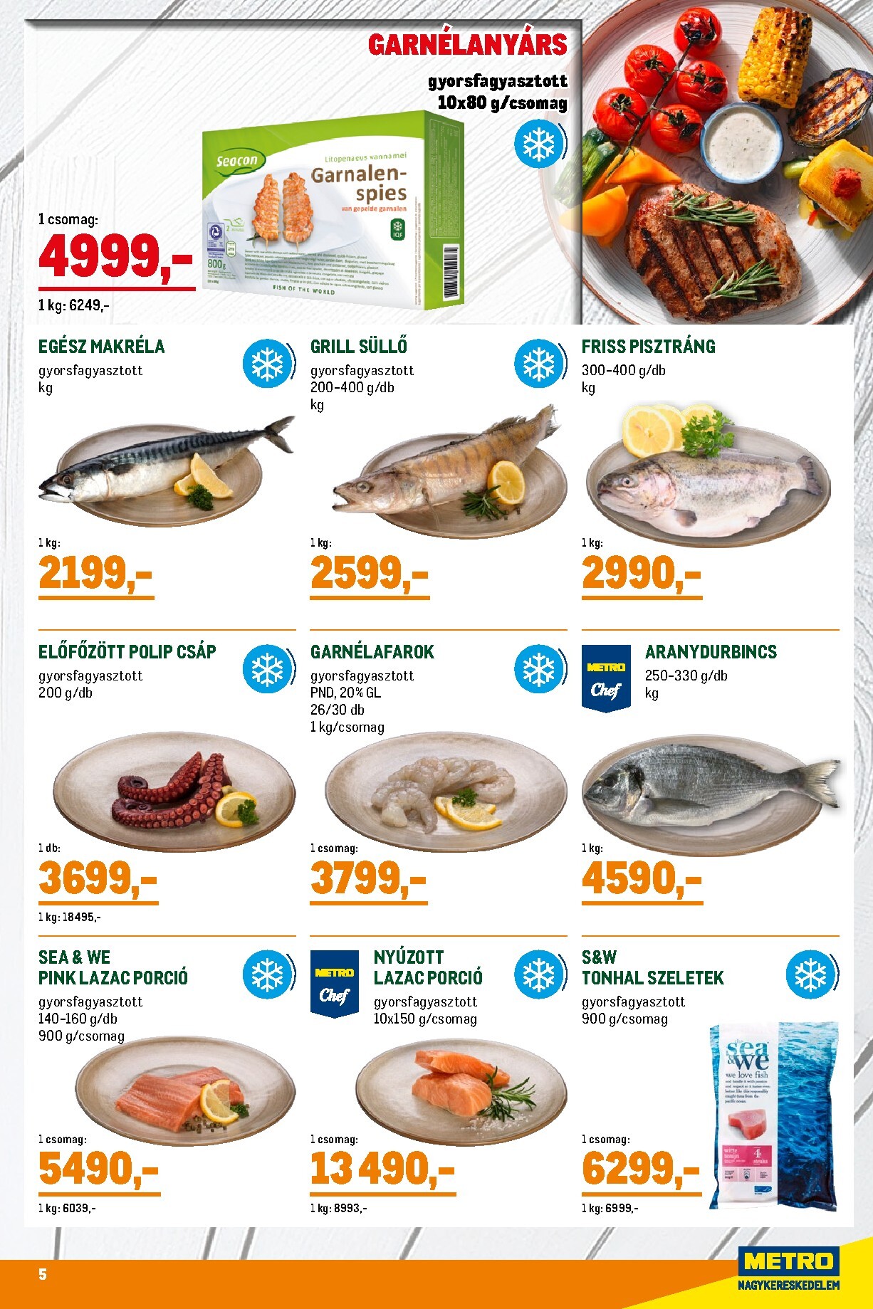 metro - Metro - Grillszezon katalógus hirdetmény a következő hétre szombattól 2026.05.02.-tól vasárnaptól 2026.05.31.-ig - page: 5