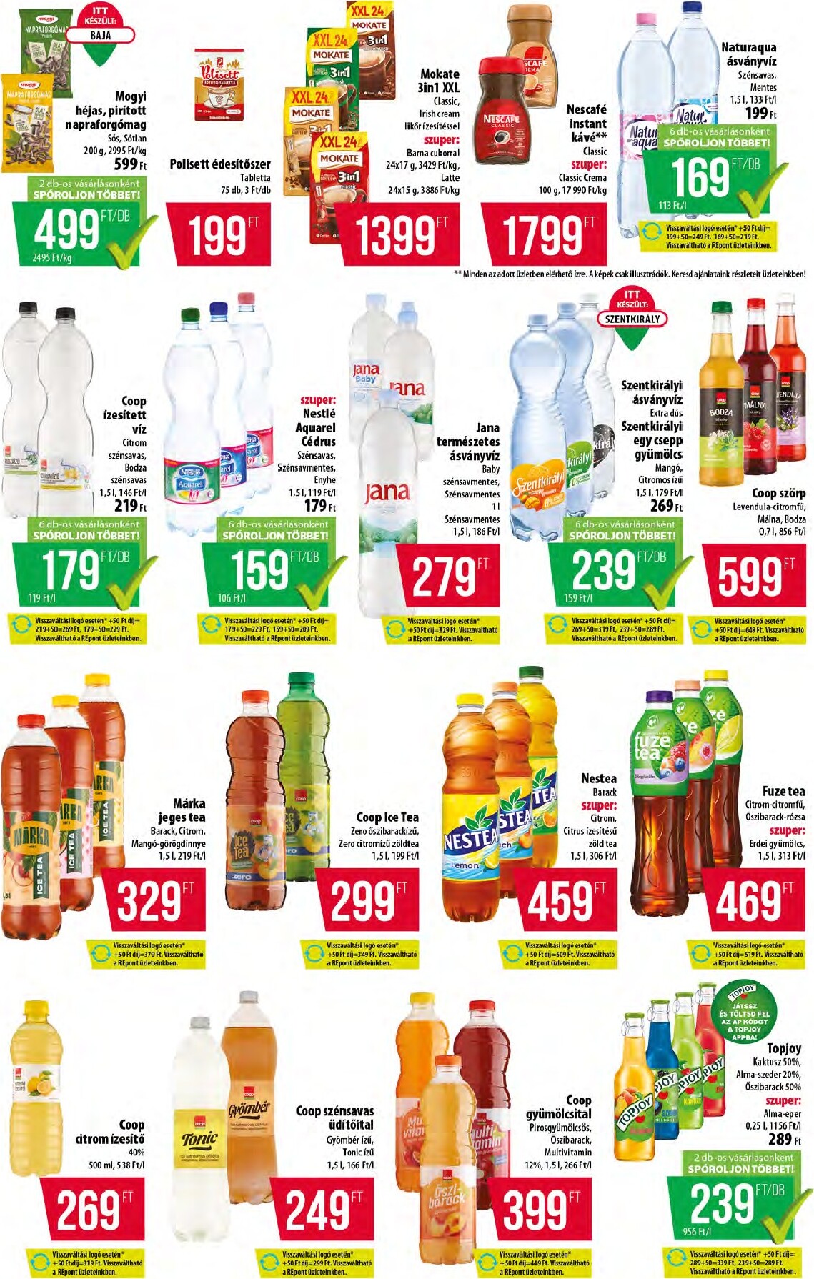 coop - A jövőbeli Coop - Alföld - Abc-Szuper akciós újság csütörtöktől 2026.06.11.-tól szerdától 2026.06.17.-ig érvényes. - page: 10