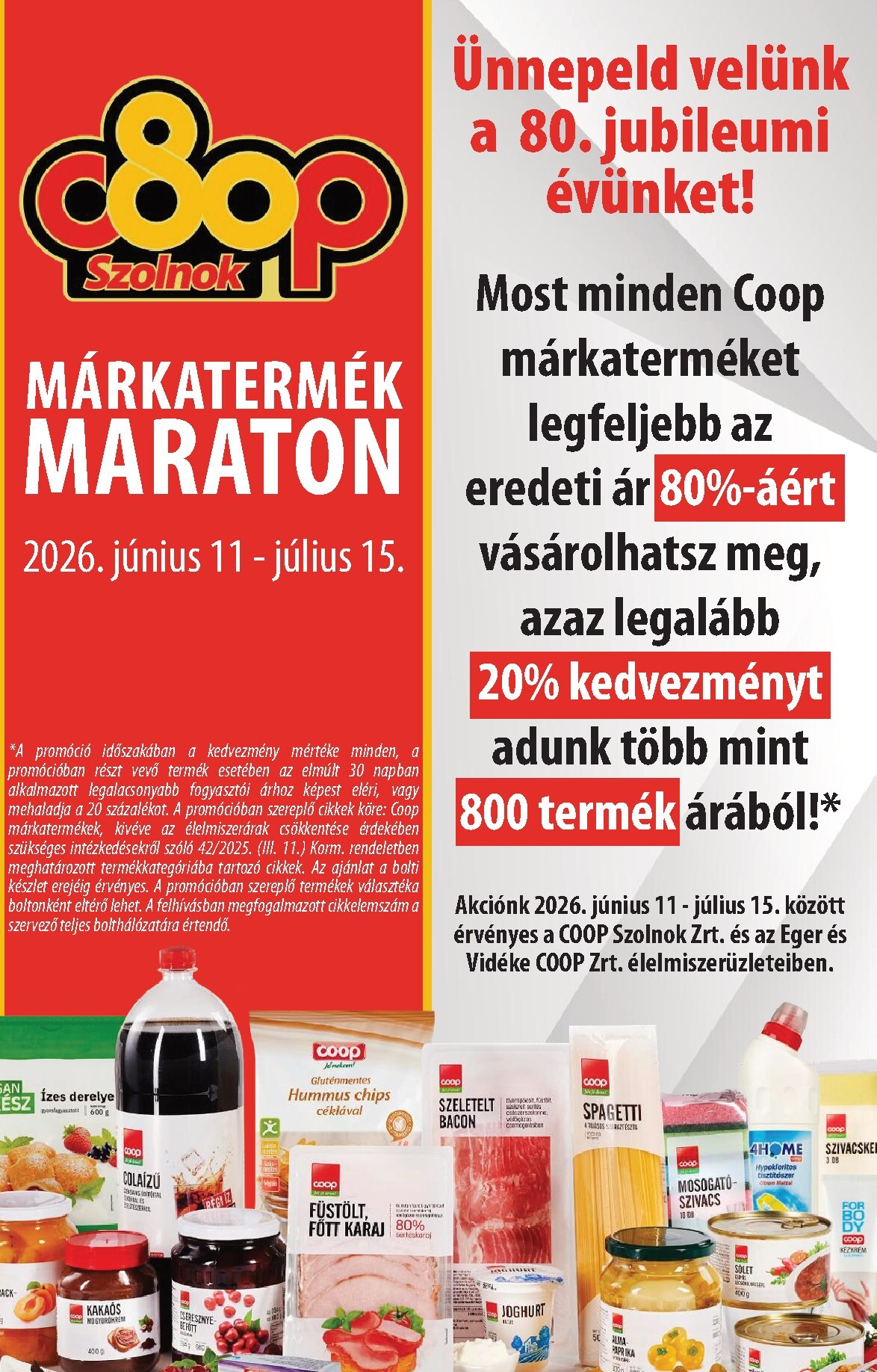 coop - A jövőbeli Coop - Szolnok akciós újság csütörtöktől 2026.06.11.-tól szerdától 2026.06.17.-ig érvényes. - page: 8