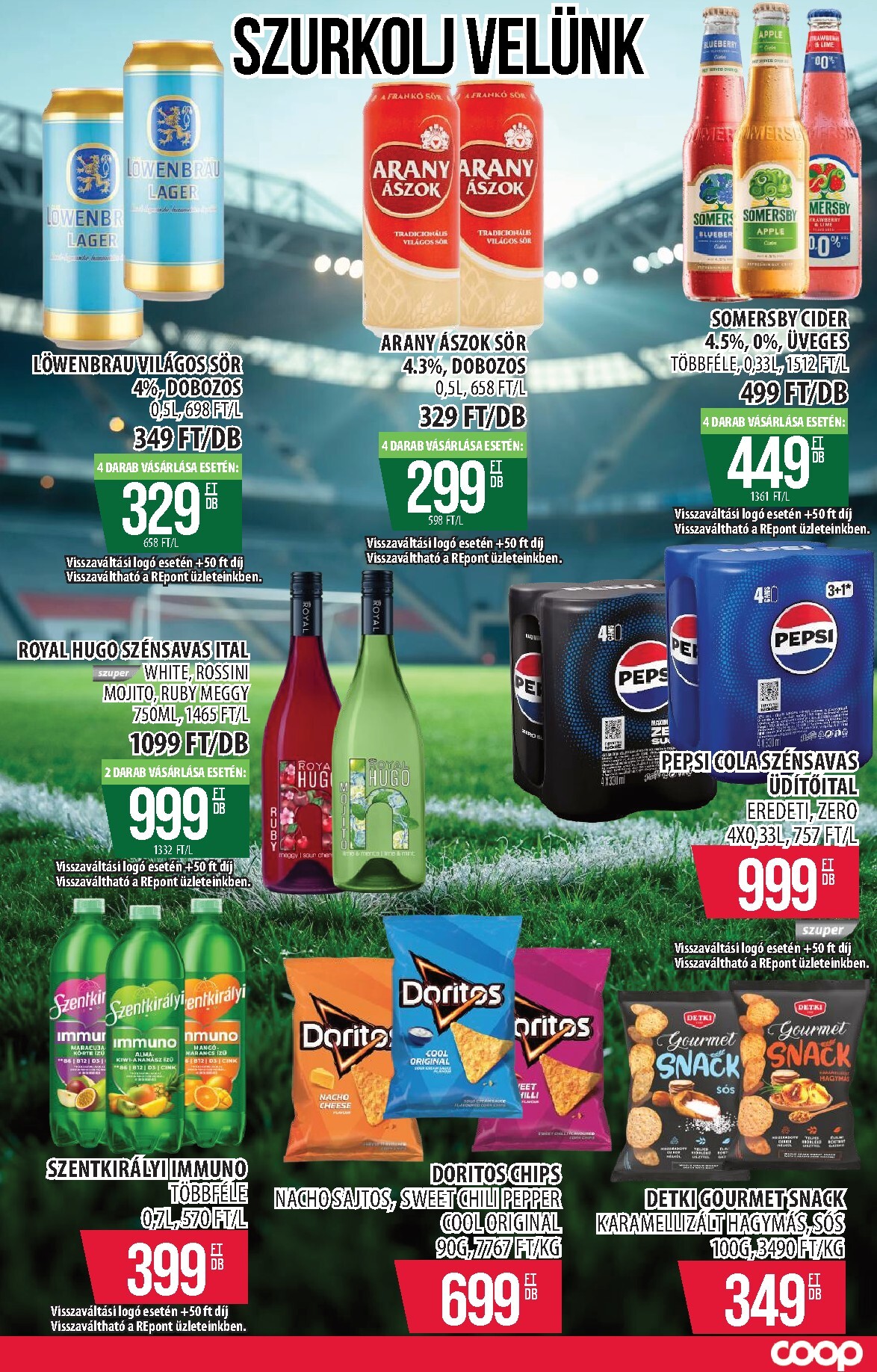 coop - A jövőbeli Coop - Szolnok akciós újság csütörtöktől 2026.06.11.-tól szerdától 2026.06.17.-ig érvényes. - page: 13