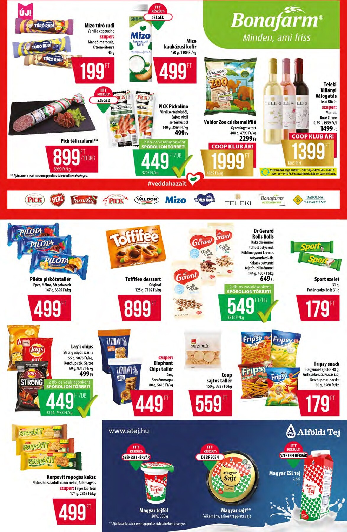 coop - A jövőbeli Coop - Abc-Szuper akciós újság csütörtöktől 2026.06.11.-tól szerdától 2026.06.17.-ig érvényes. - page: 8