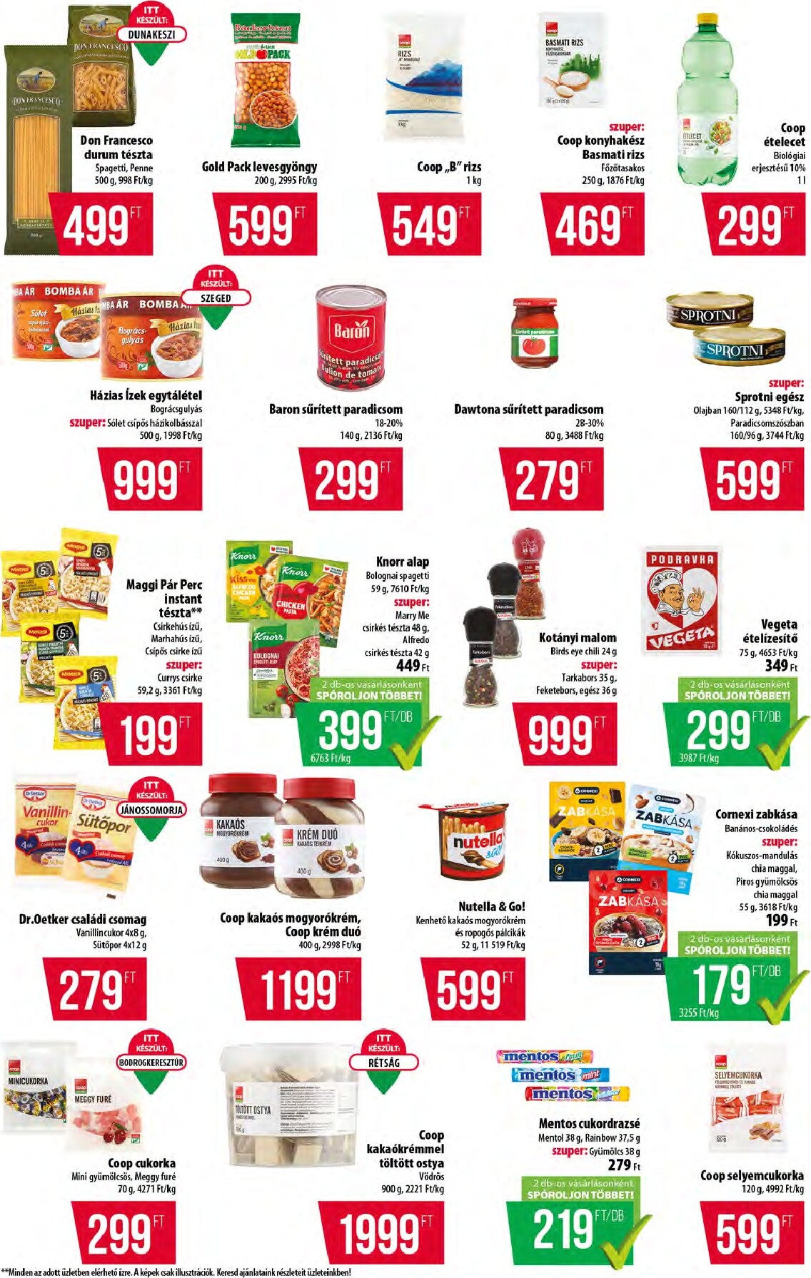 coop - A jövőbeli Coop - Abc-Szuper akciós újság csütörtöktől 2026.06.11.-tól szerdától 2026.06.17.-ig érvényes. - page: 5