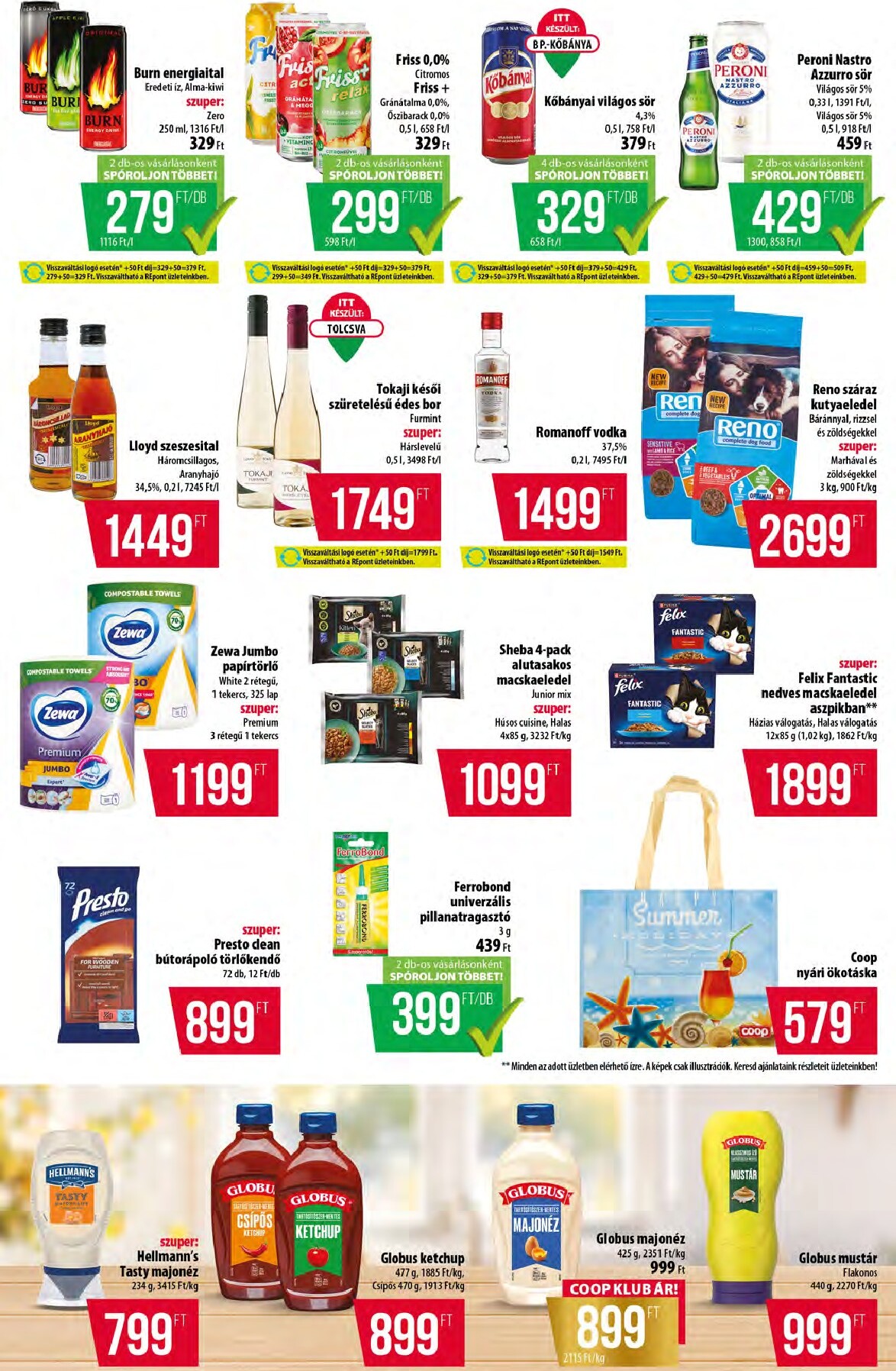 coop - A jövőbeli Coop - Abc-Szuper akciós újság csütörtöktől 2026.06.11.-tól szerdától 2026.06.17.-ig érvényes. - page: 11