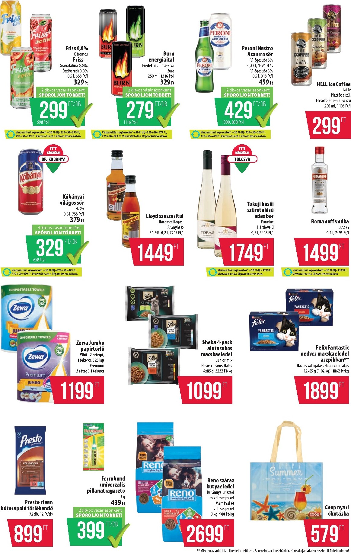 coop - A jövőbeli Coop - Szuper Plusz Alföld akciós újság csütörtöktől 2026.06.11.-tól szerdától 2026.06.17.-ig érvényes. - page: 13