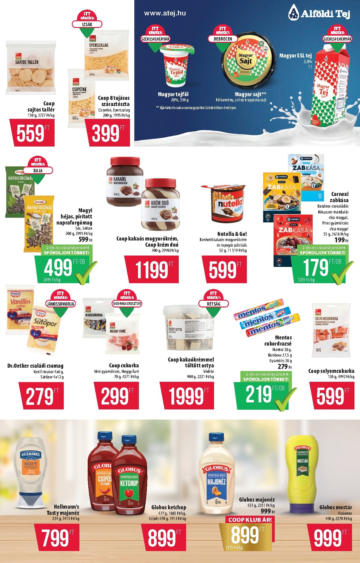 coop - A jövőbeli Coop - Szuper Plusz Alföld akciós újság csütörtöktől 2026.06.11.-tól szerdától 2026.06.17.-ig érvényes. - page: 12