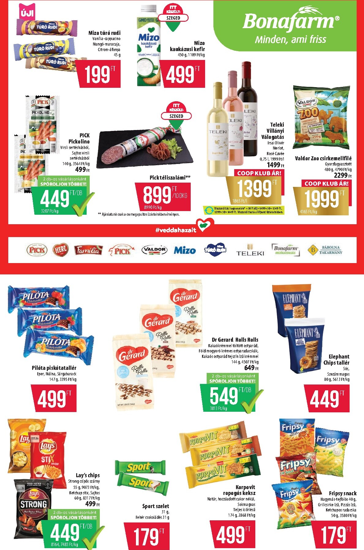 coop - A jövőbeli Coop - Szuper Plusz Alföld akciós újság csütörtöktől 2026.06.11.-tól szerdától 2026.06.17.-ig érvényes. - page: 6