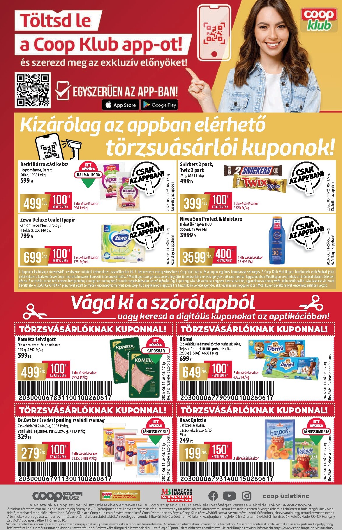coop - A jövőbeli Coop - Szuper-Plusz Észak-Kelet akciós újság csütörtöktől 2026.06.11.-tól szerdától 2026.06.17.-ig érvényes. - page: 16