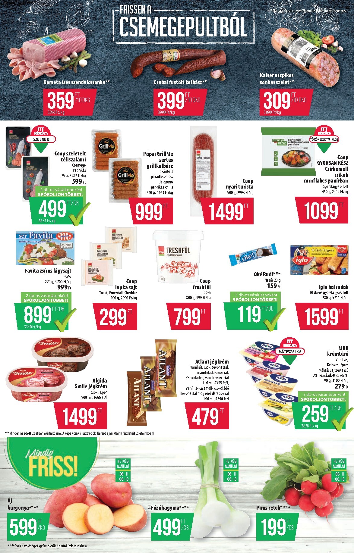 coop - A jövőbeli Coop - Szuper Plusz Tisza akciós újság csütörtöktől 2026.06.11.-tól szerdától 2026.06.17.-ig érvényes. - page: 2