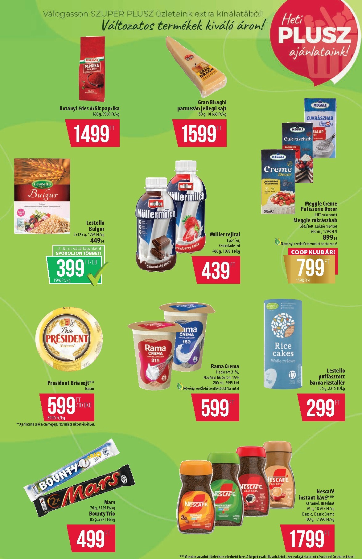 coop - A jövőbeli Coop - Szuper Plusz Tisza akciós újság csütörtöktől 2026.06.11.-tól szerdától 2026.06.17.-ig érvényes. - page: 8